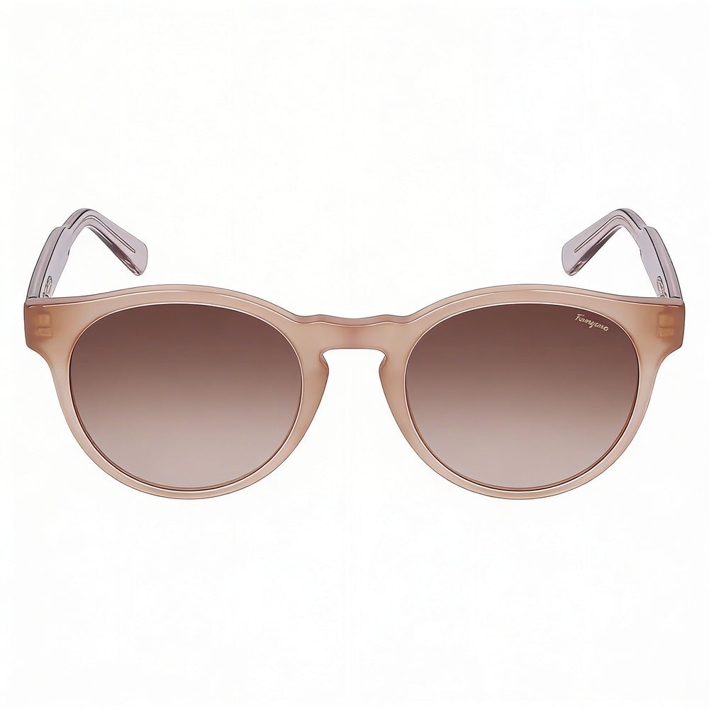 Gafas de sol Salvatore Ferragamo SF1068S de mujer, plástico color té cristal, 52 mm, marrones, sin polarizar, 100% protección UV
