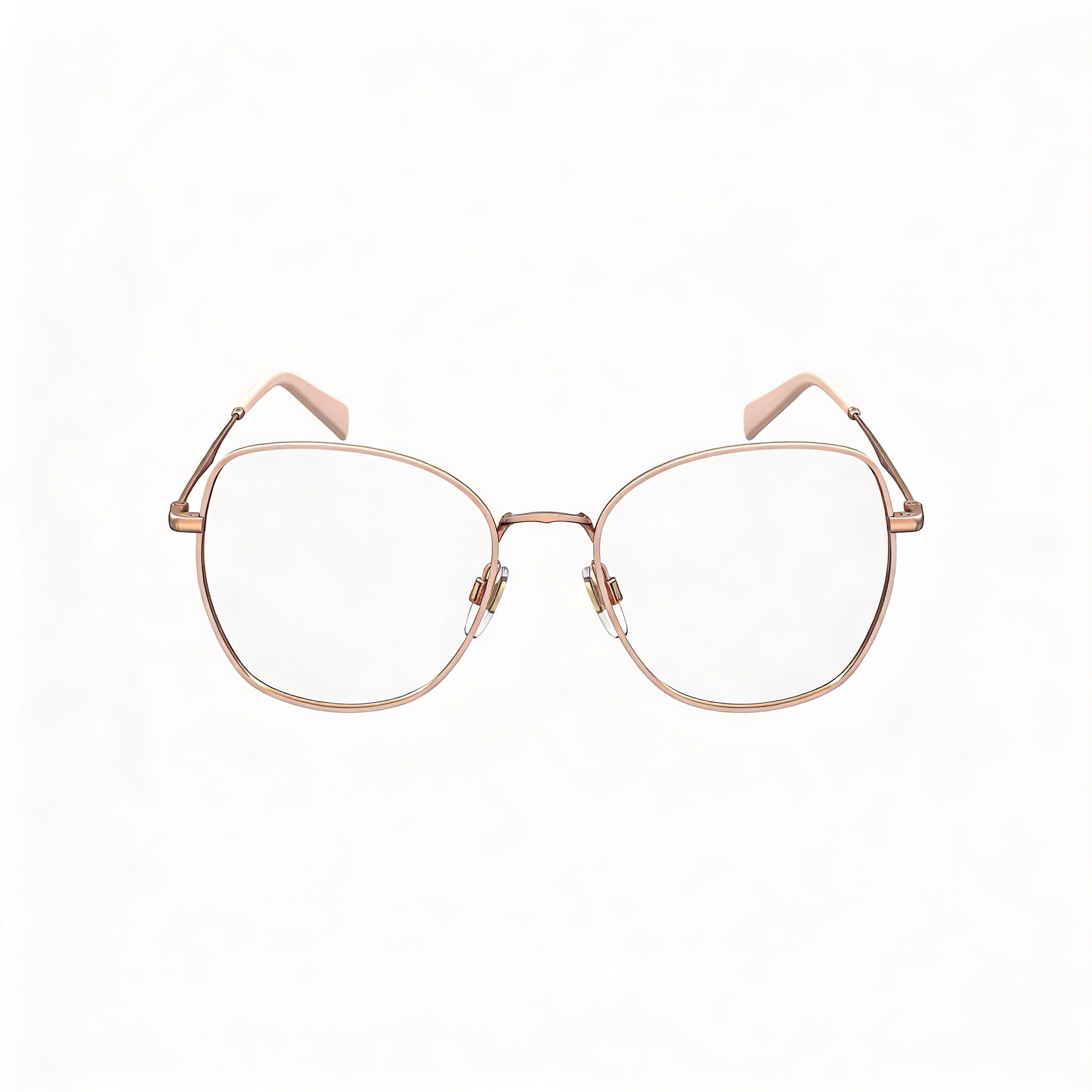Levi's Lv 5023 Women's Pink Metal Frame Non Eyeglasses, 52mm Lens Width, 18mm Bridge, 145mm Temple Length, Photo 1