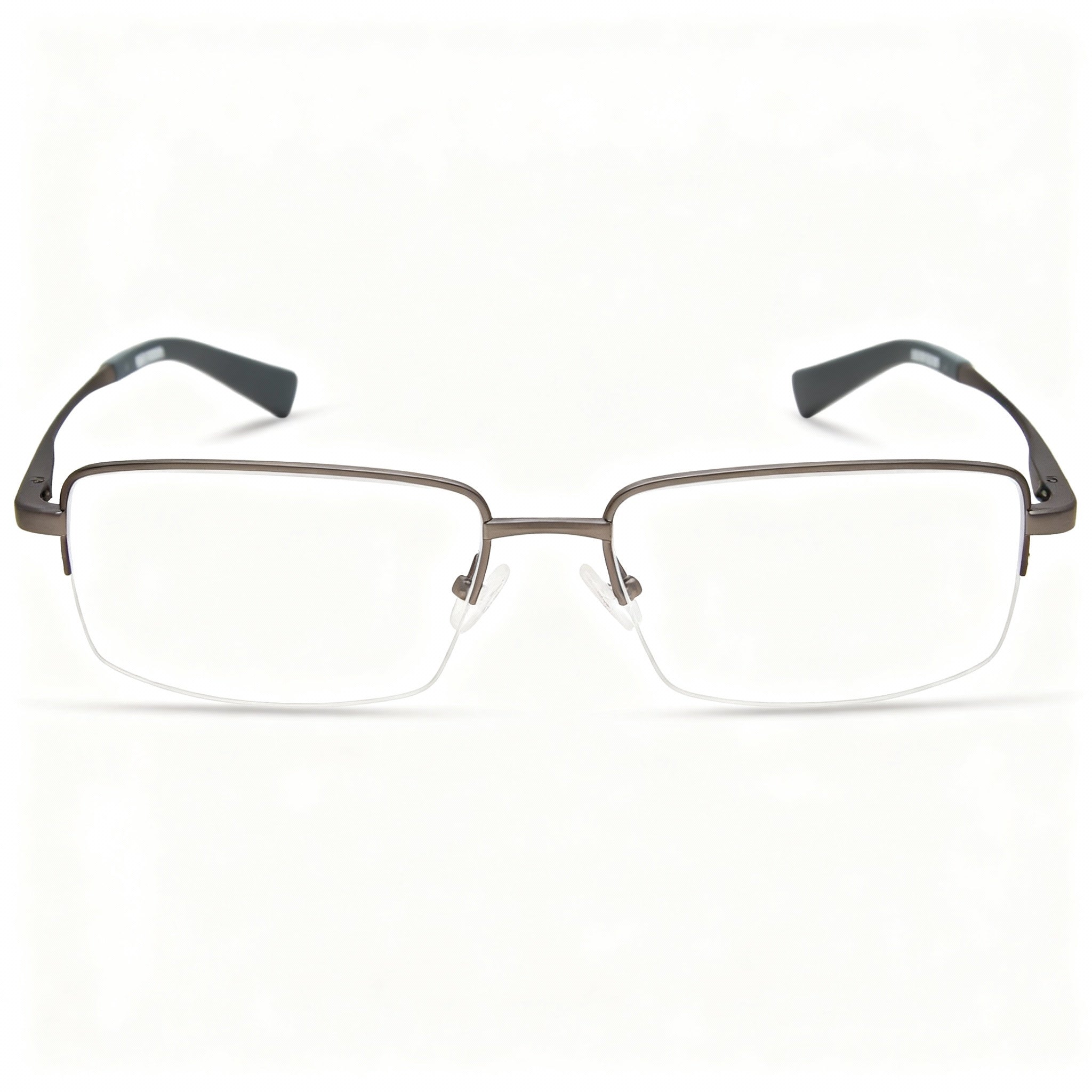 HARLEY-DAVIDSON Hd9024 Unisex Titanium Matte Gunmetal Eyeglasses, Clear Polarized Lenses 59-17-145