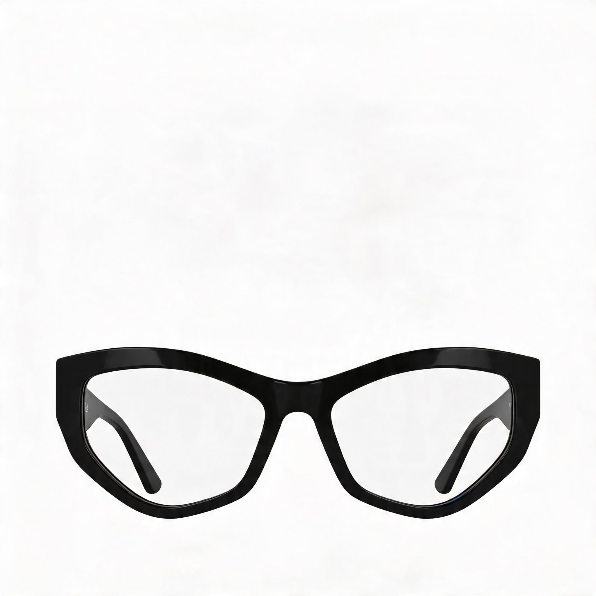 KARL LAGERFELD Kl6211 Gafas de acetato para mujer con lentes de policarbonato transparente, color negro, talla 55-17-140, Photo 2