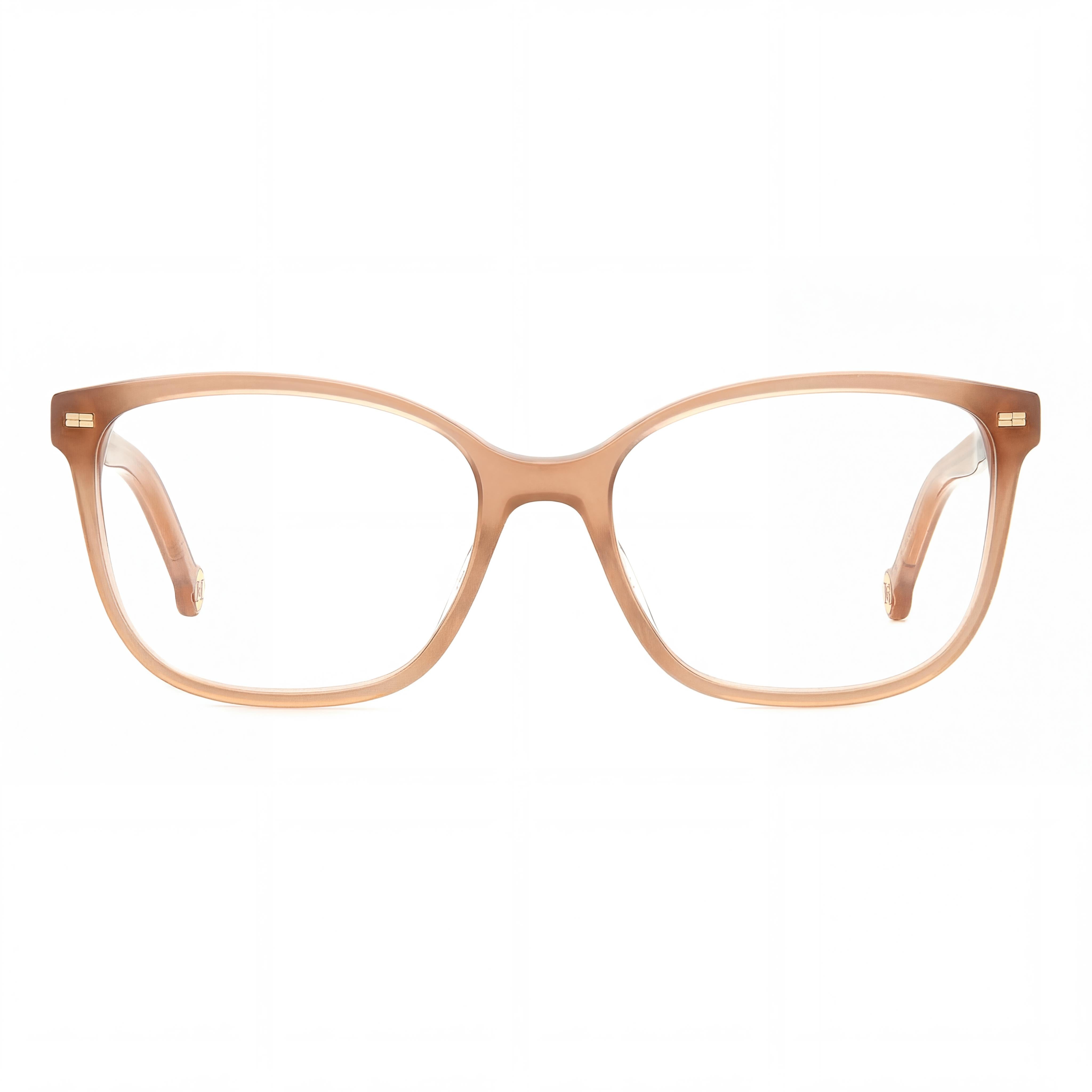 Carolina Herrera Classic Women’s Plastic Frame Non-Polarized Sunglasses Burgundy Nude 54mm, Photo 2