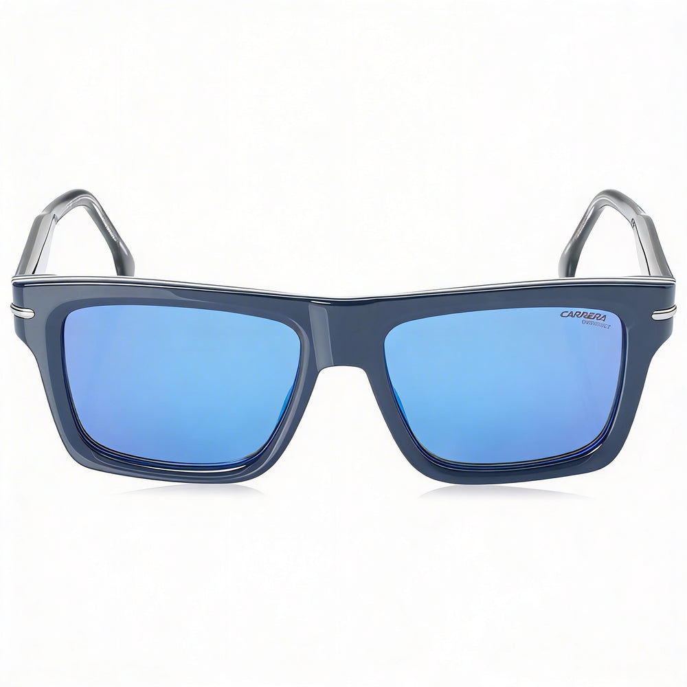Carrera Modern Unisex Blue Striped Blue Acetate Polarized UV Protection Sunglasses 54mm