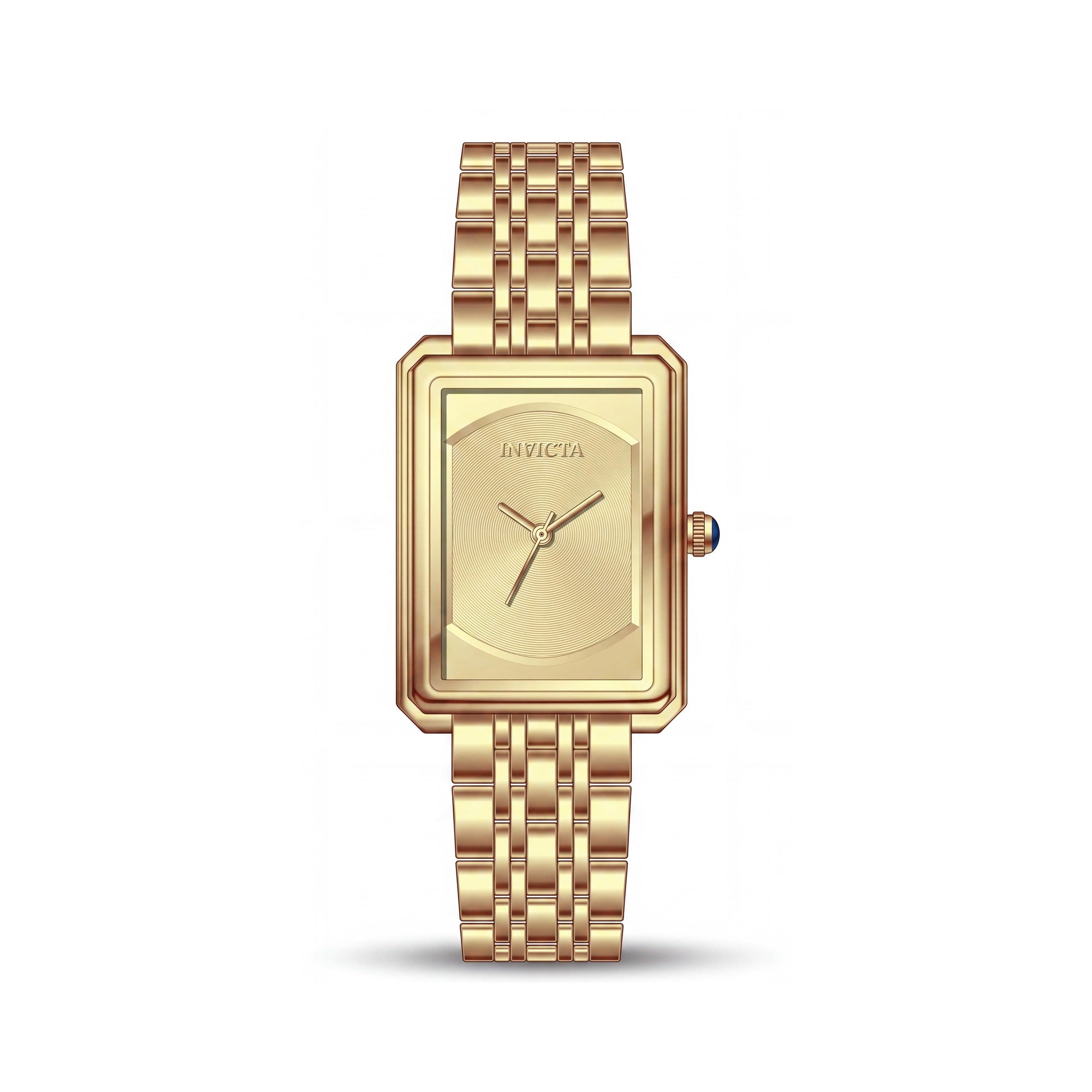 Reloj de cuarzo Invicta Wildflower 69323 para mujer con caja dorada de 26 mm, brazalete de acero inoxidable y resistencia al agua, Photo 1