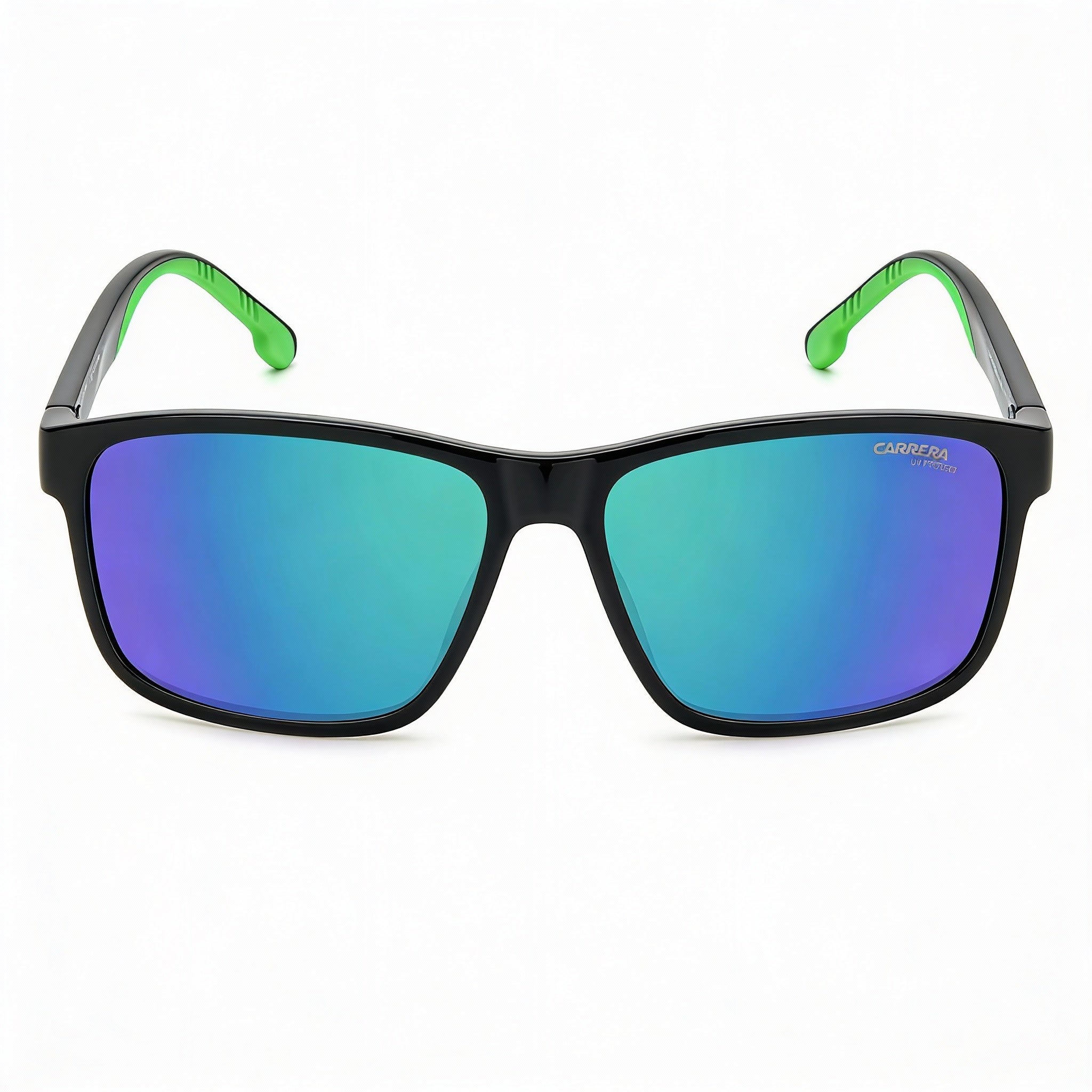 Carrera Casual Unisex Black Green Frame Green Multilayer Lens Polyamide UV Protection Non-Polarized 54mm, Photo 1