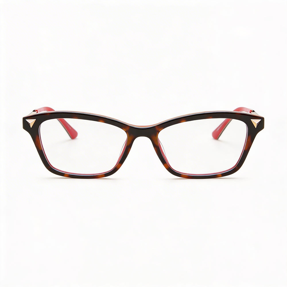 Guess Women's Classic Style Eyeglasses featuring a Frame in Dark Havana Plastic, Size 52-15-140 mm