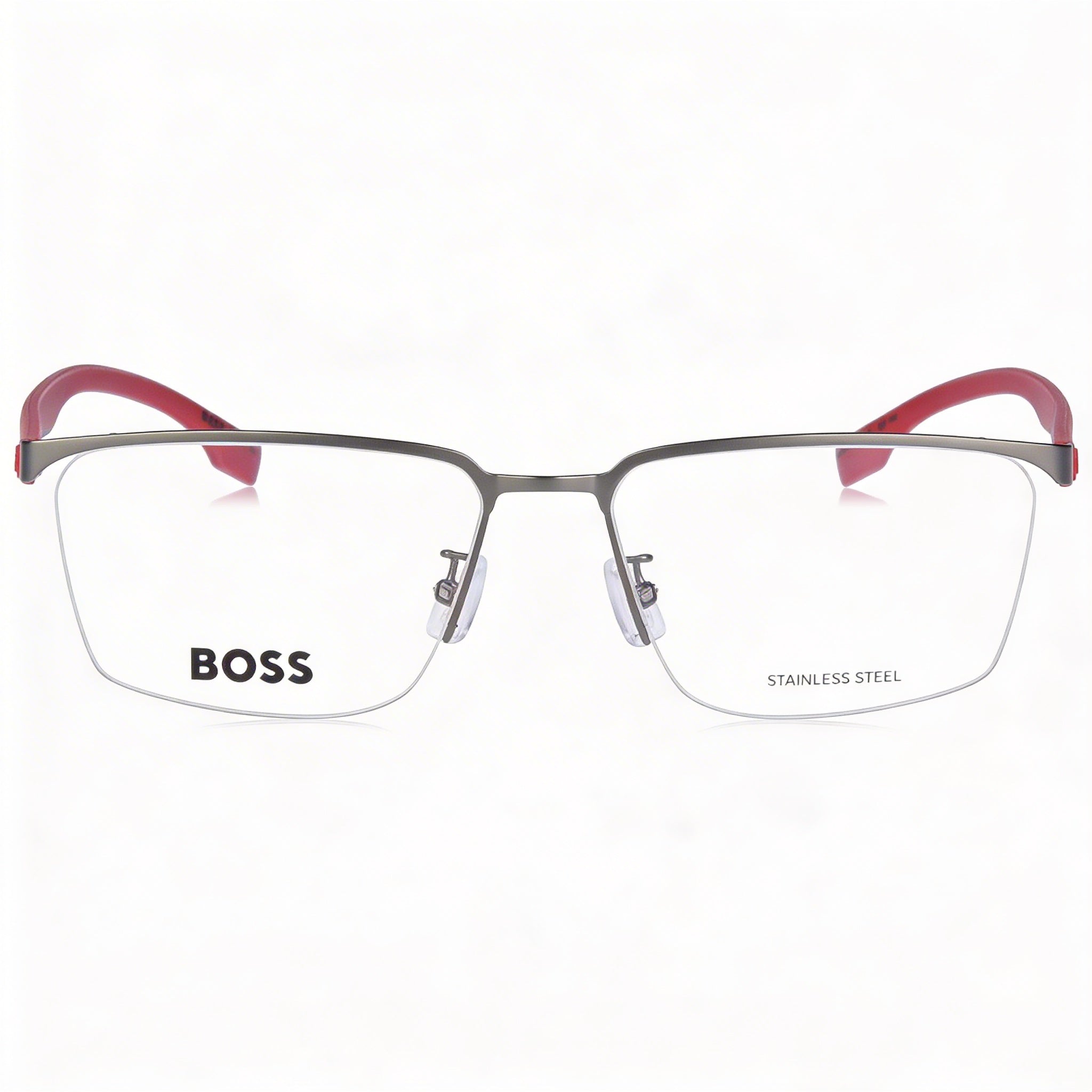 Hugo Boss 1543/f Gafas de hombre de estilo moderno con montura de aleación de acero y acabado Dark Ruth de 57mm, Photo 2