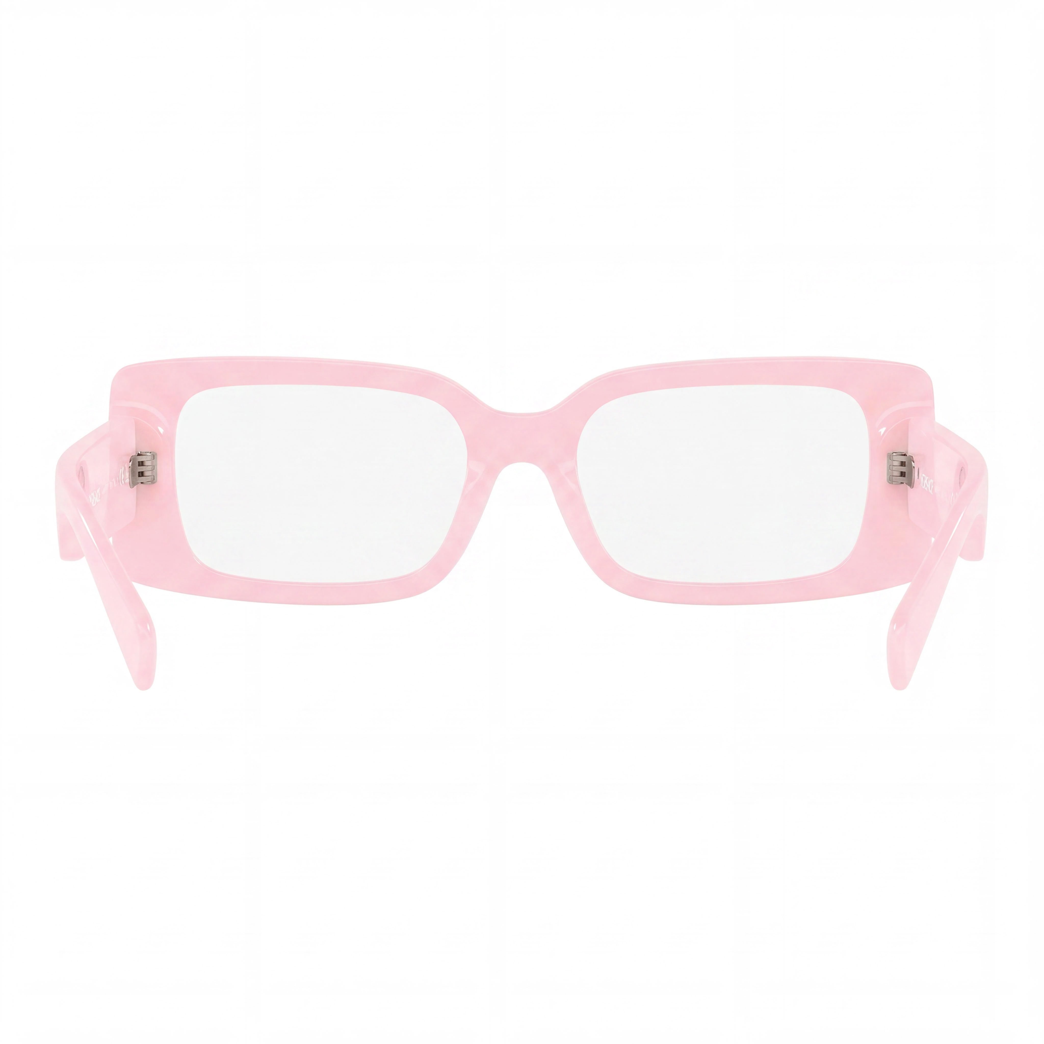 Versace Ve 3362u Women's Eyewear with Pink Acetate Frame, Clear Polycarbonate Lenses (53-17-140mm), Photo 2