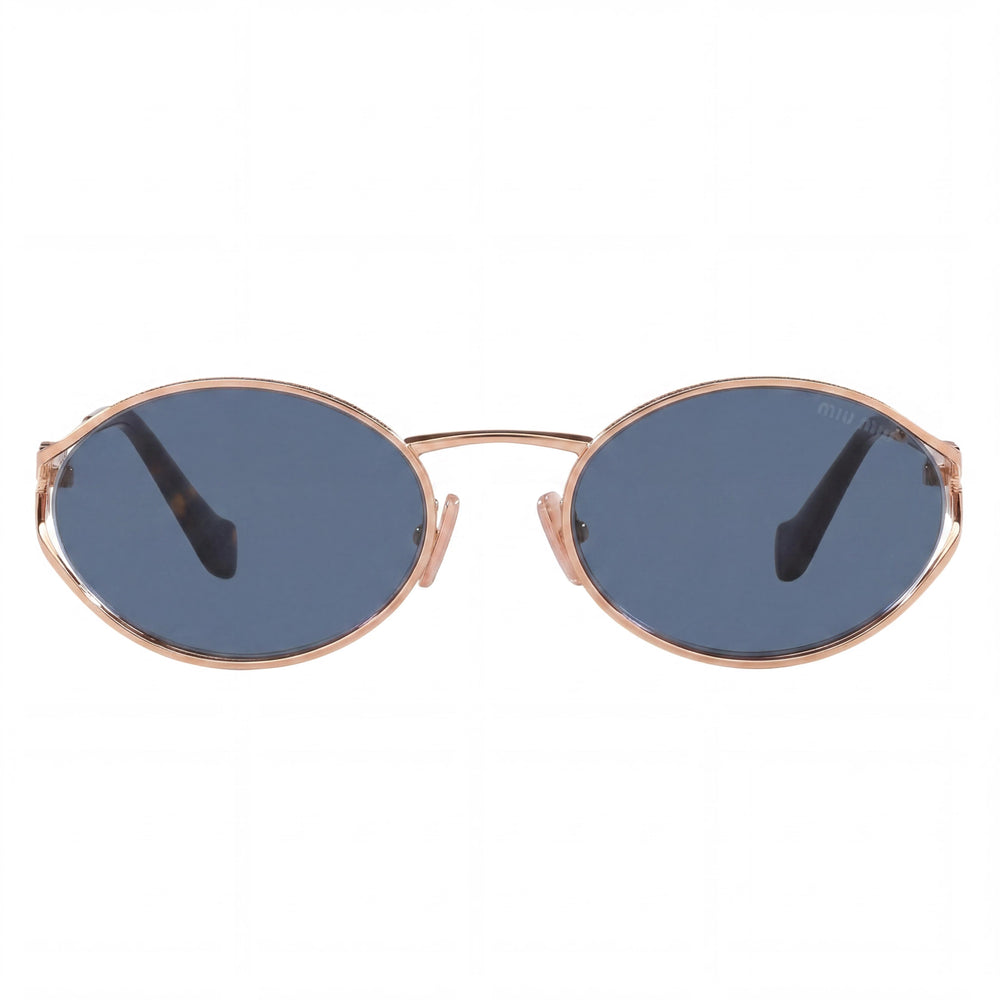 Miu Miu Modern Women's Multi-Coloured Stainless Steel Frame Grey Gradient UV Protected Sunglasses