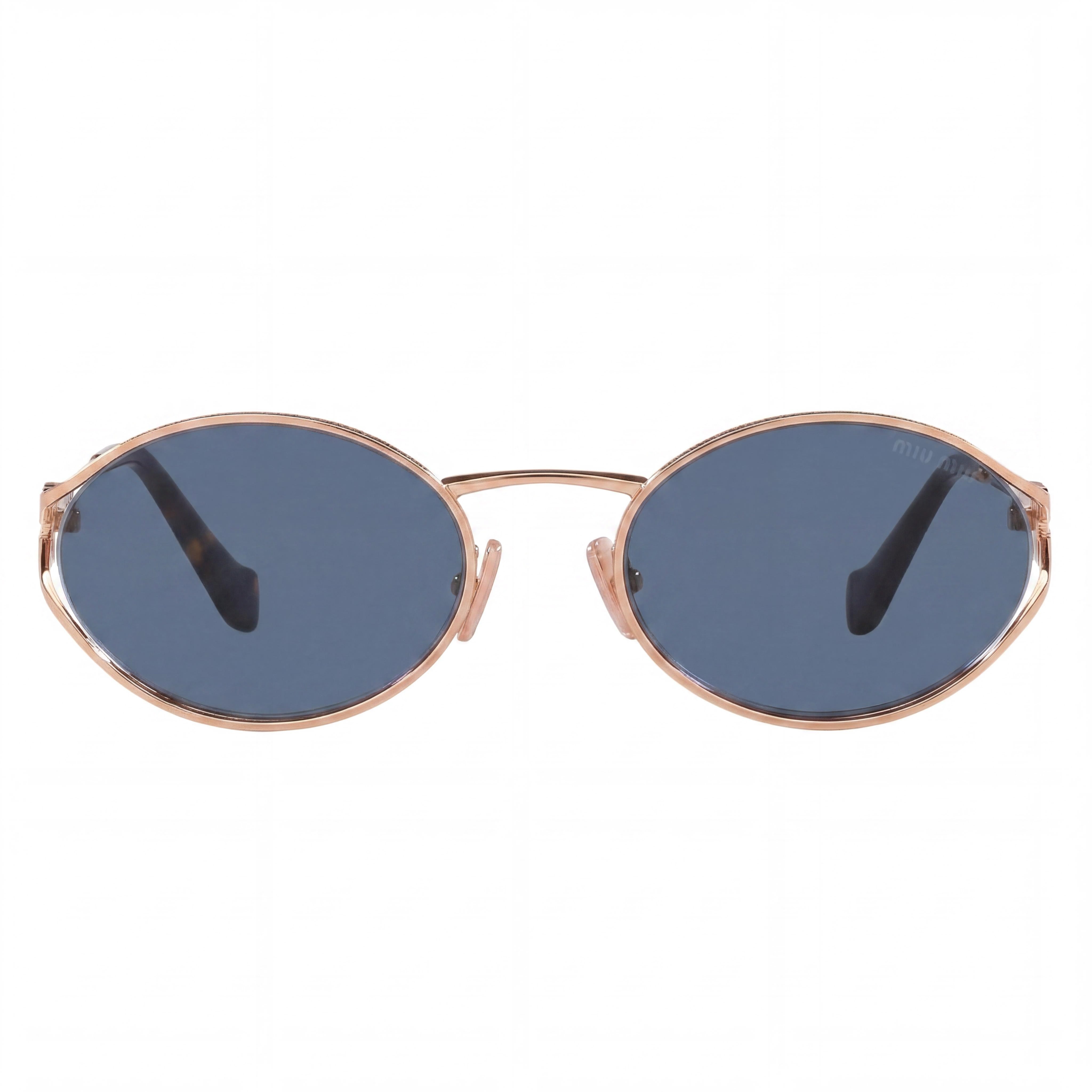 Miu Miu Modern Women's Multi-Coloured Stainless Steel Frame Grey Gradient UV Protected Sunglasses, Photo 2