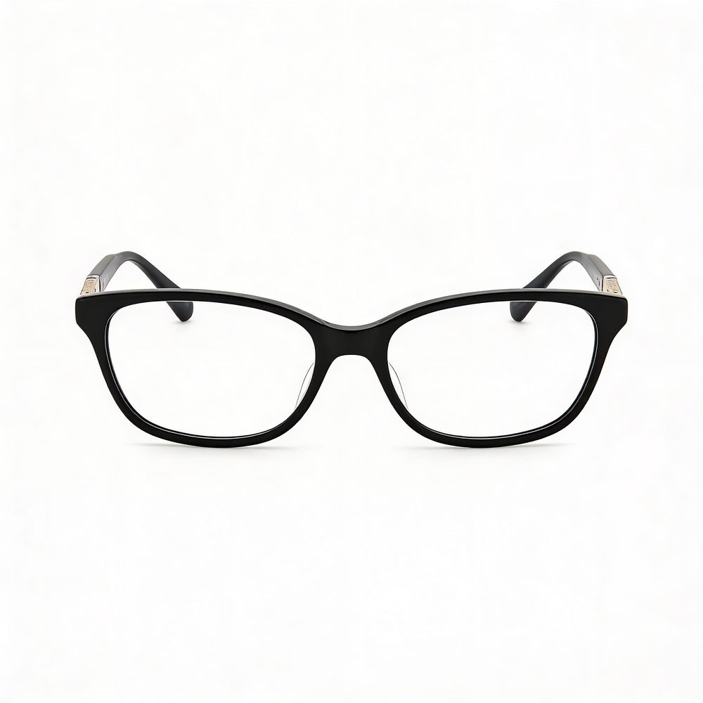 kate spade new york Casual Women's Shiny Black Plastic Eyewear 49mm