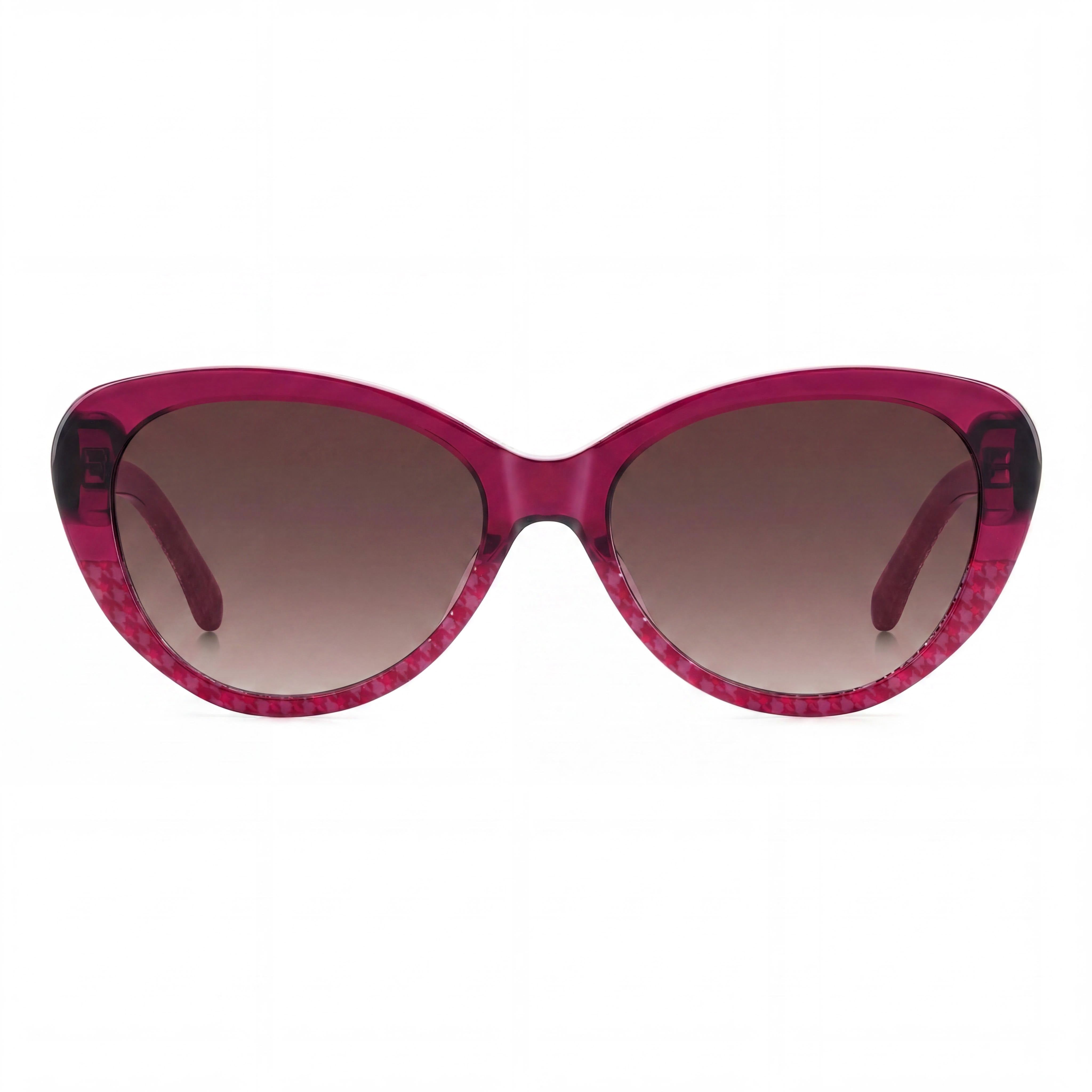 kate spade new york Ks Josi/S Women's Acetate Burgundy Wine Pink Doubleshade Frame Pink Doubleshade Lenses UV Protection 55mm, Photo 2