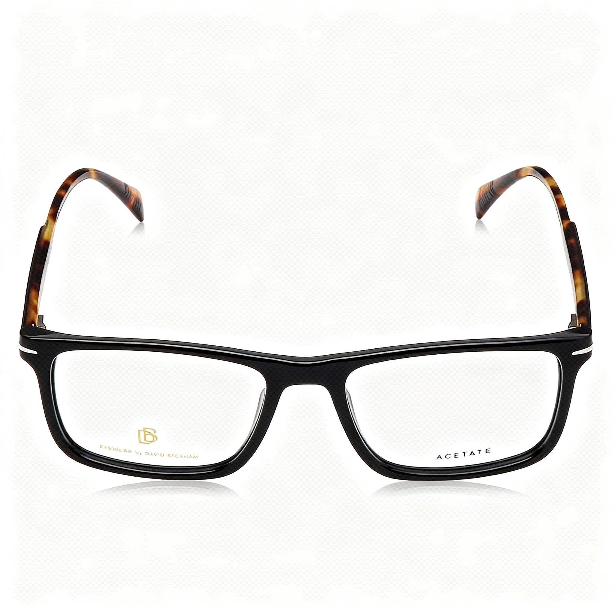 David Beckham DB 1124 Women's Modern Acetate Black Havana Non-Polarised Sunglasses 57mm