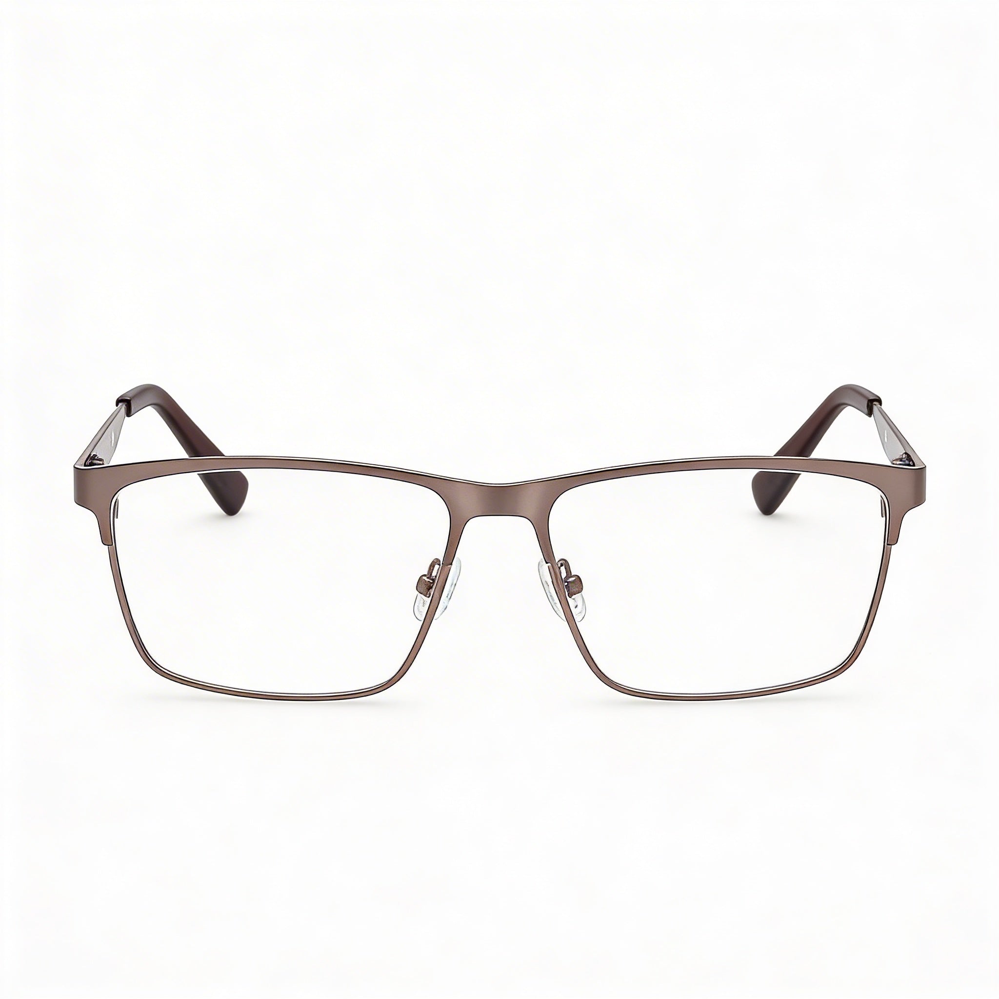 GANT Unisex GA50049 Gafas con montura de metal bronce claro mate moderno y lentes de policarbonato de 57 mm, Photo 2