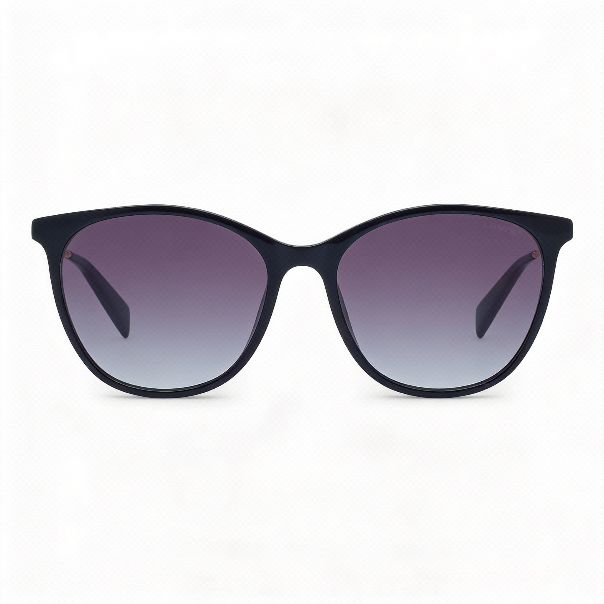 Levi's Lv 5006/S Women's Eco PMMA Non-Polarized UV Protected Dark Grey Sunglasses Black Grey Shaded 55mm, Photo 2