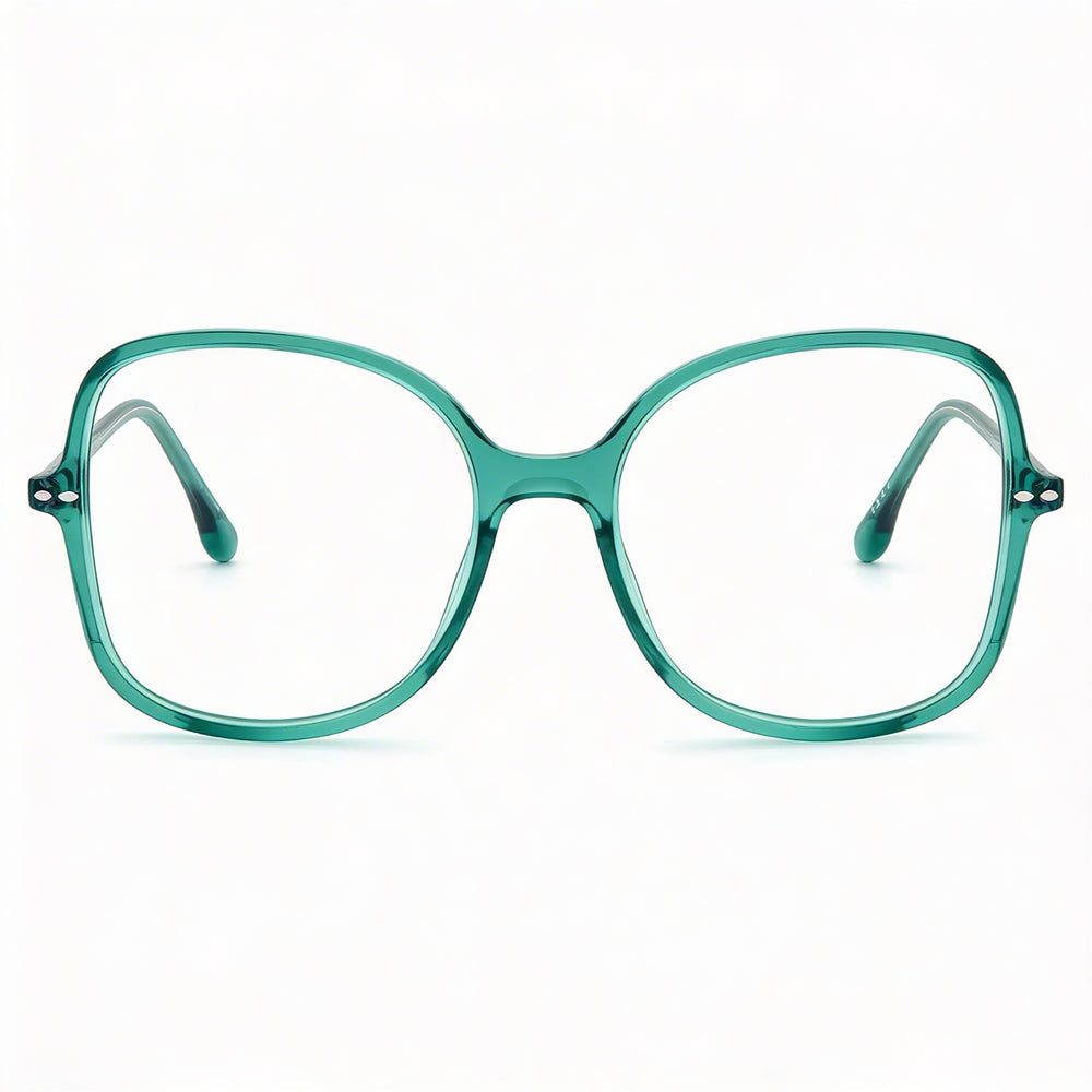 Gafas de sol retro/vintage de acetato color cerceta no polarizadas para mujer Isabel Marant Im 0022 de 54 mm