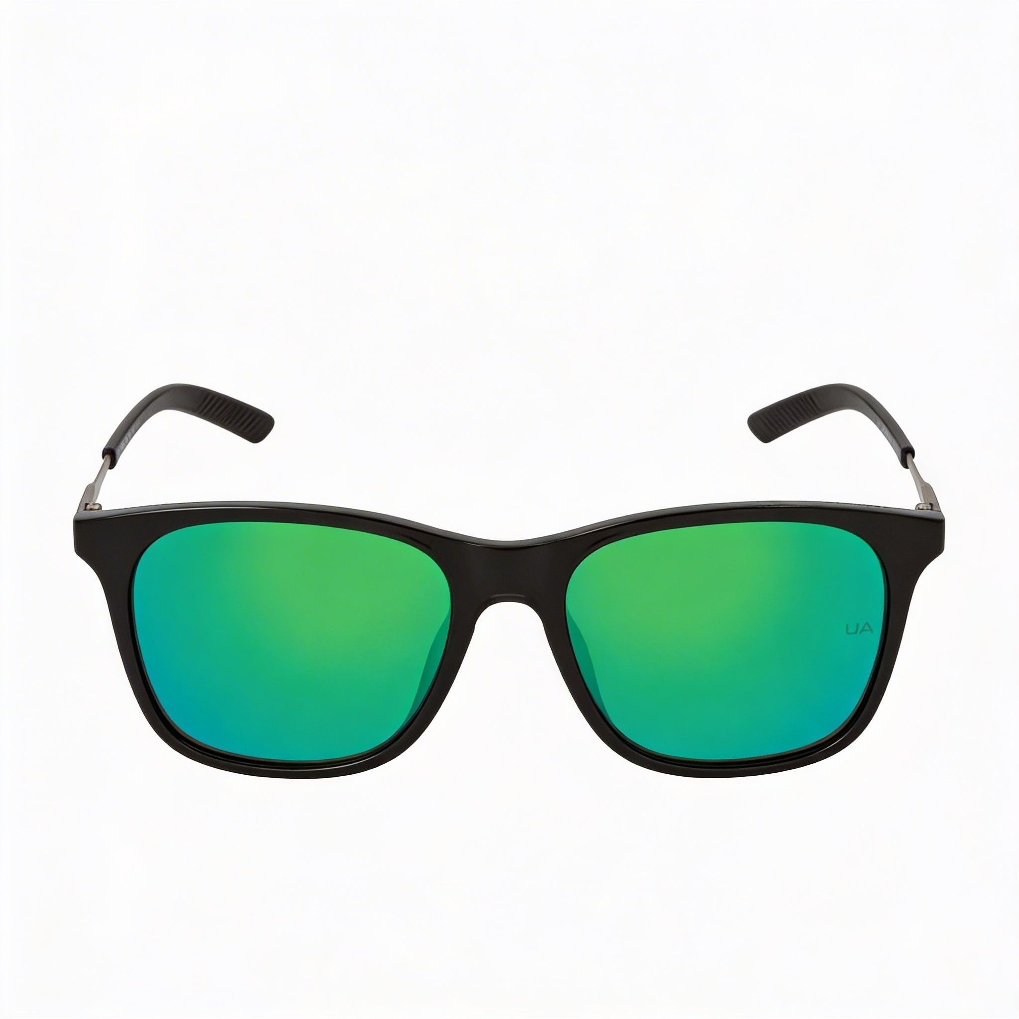 Gafas de sol clásicas Under Armour para hombre, de poliamida con protección UV, color negro, verde y azul, de 54 mm, Photo 2