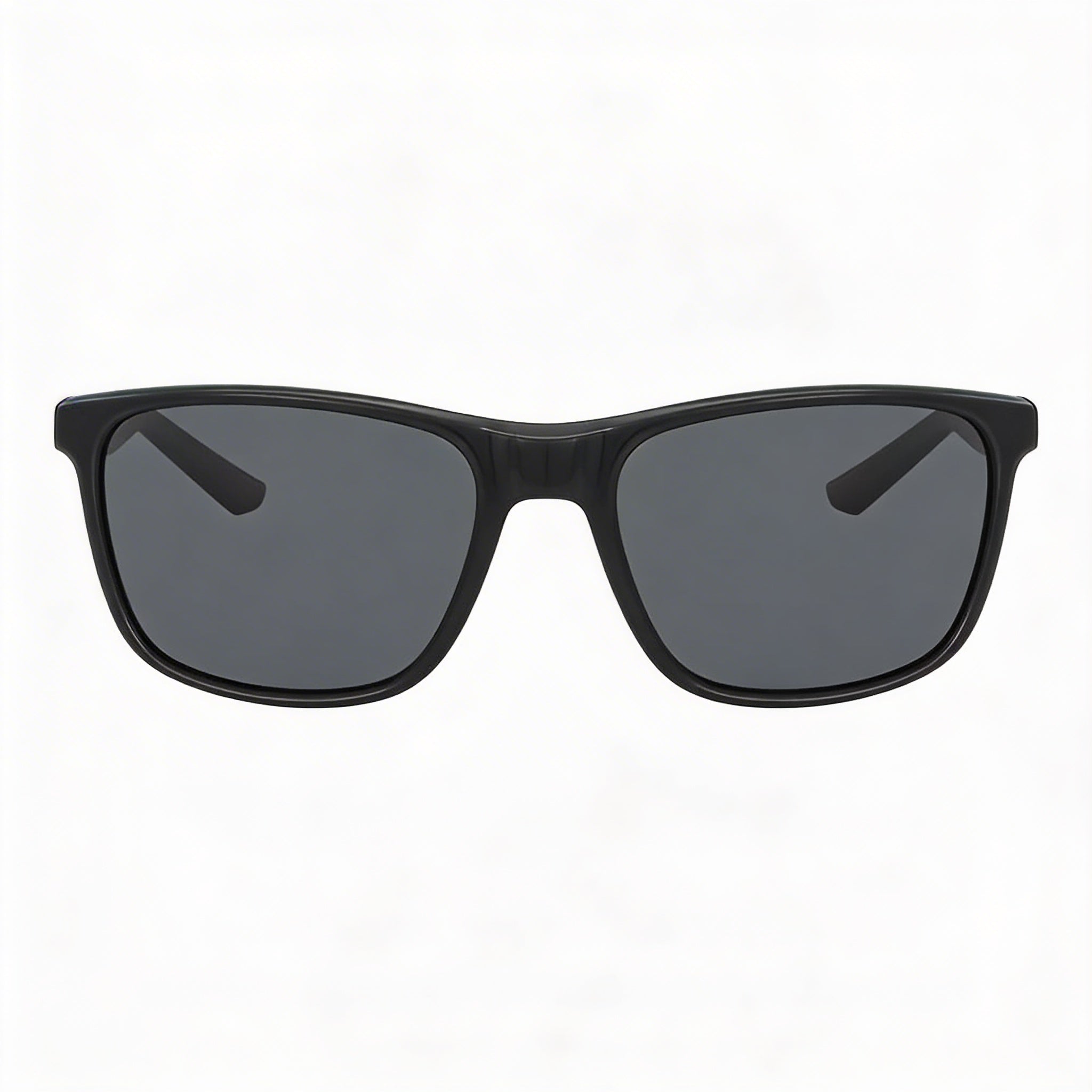 Gafas de sol unisex NIKE Modern, montura negra gris, lentes grises espejadas con protección antideslumbrante, talla grande, Photo 1