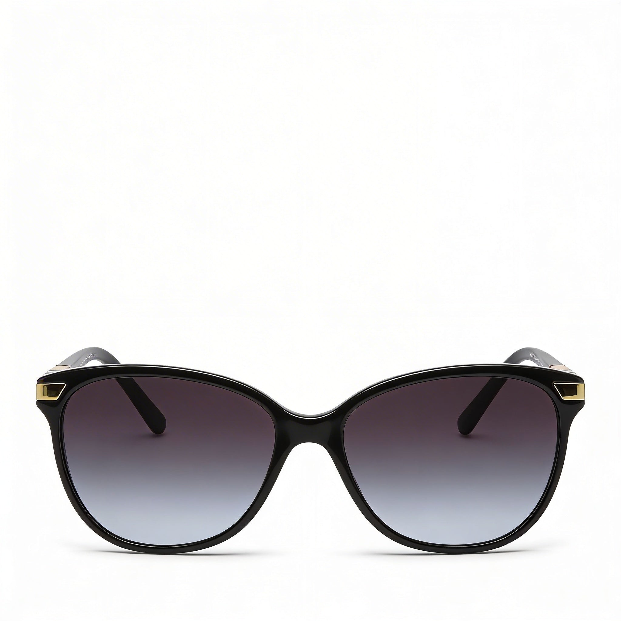 BURBERRY B4216 Women's Black Gray Gradient Plastic Frame Grey Gradient Lens Sunglasses 57mm, Photo 2