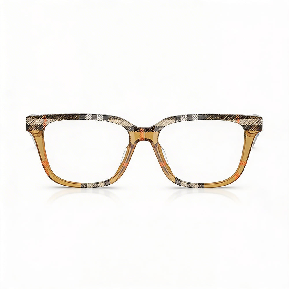 Burberry Be 2425 D Unisex Brown Acetate 54mm