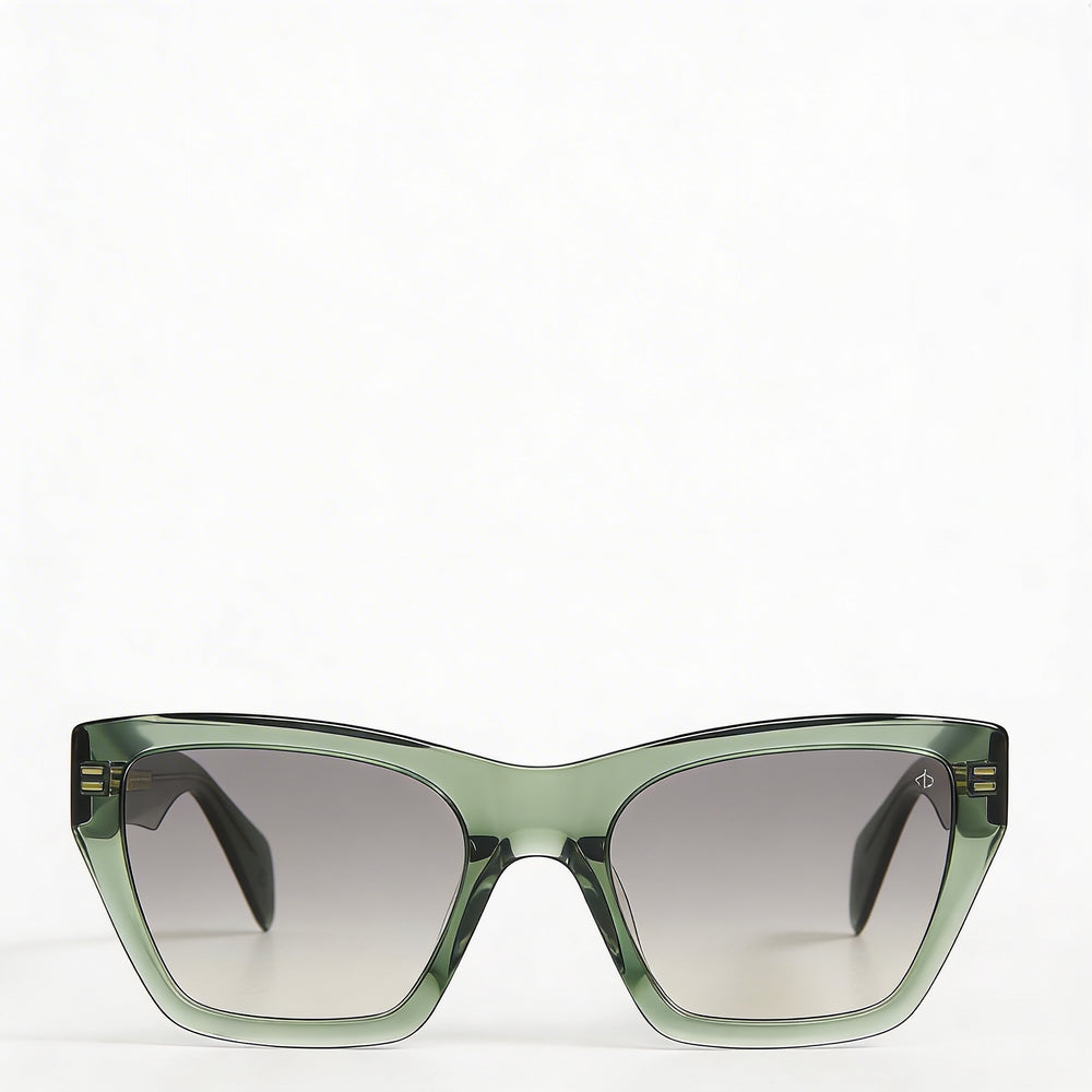 Rag & Bone Rnb1046/G/S Unisex Plastic Frame Green UV Protection Non-Polarized 54mm Sunglasses