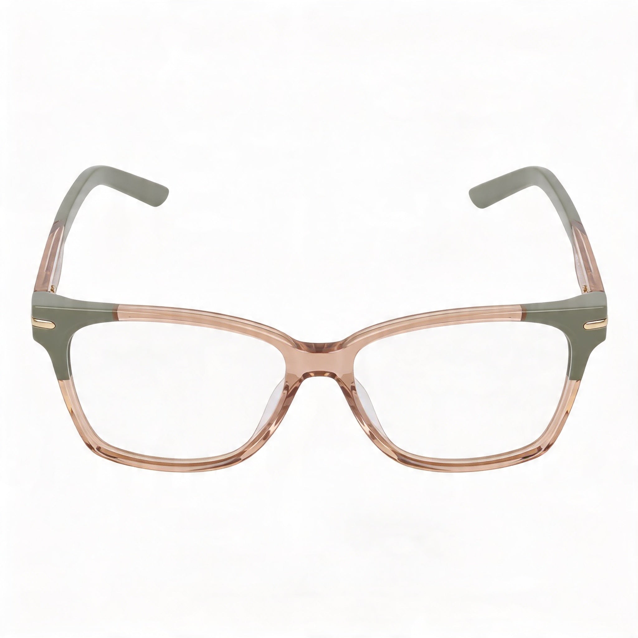 Nike 7179 Women's Metal Eyeglasses Frame, Sand Sage, 53mm Lens Width, 16mm Bridge Width, 140mm Temple Length, Photo 2