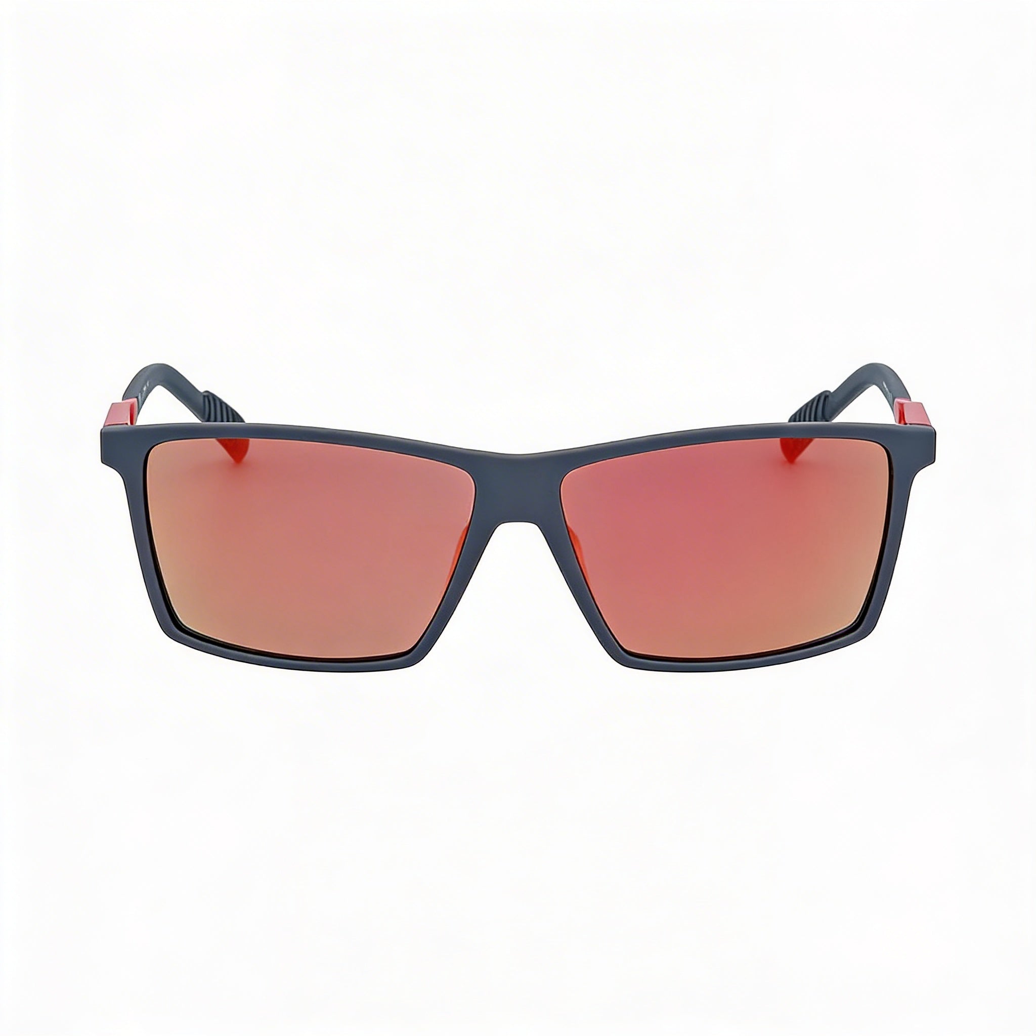 Adidas Modern Men's Grey Injected Frame Brown Mirror Lens Sunglasses 60mm, Photo 2