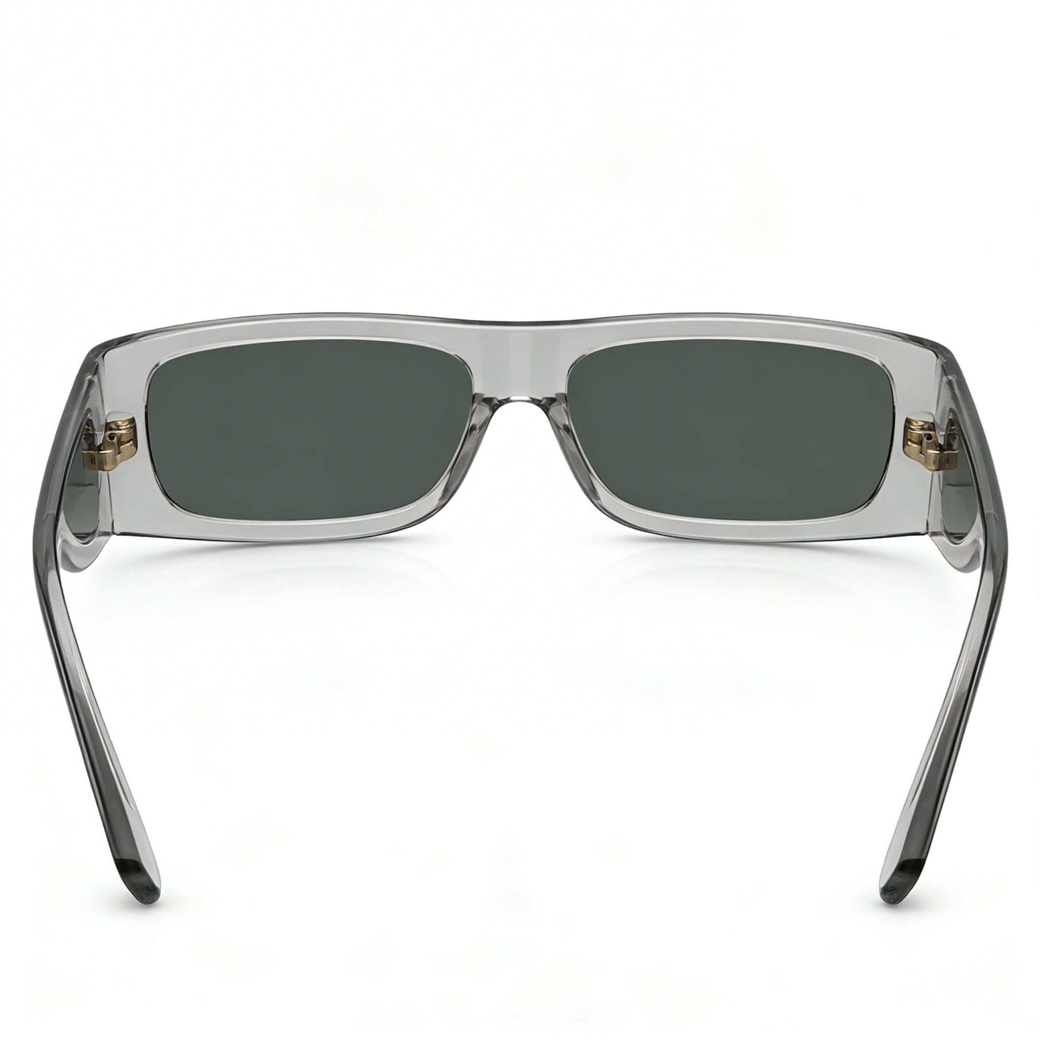 Gafas de sol unisex clásicas Versace equipadas con lentes polarizadas gris oscuro y montura gris oscuro, Photo 2