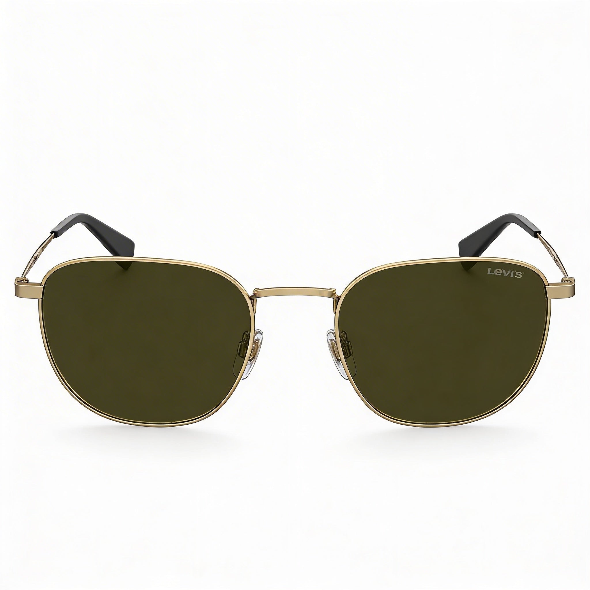 Levi's Modern Women's Sunglasses with Stainless Steel Gold Frame, UV 400 Non-Polarized Lenses, 54-21-140mm, Photo 2