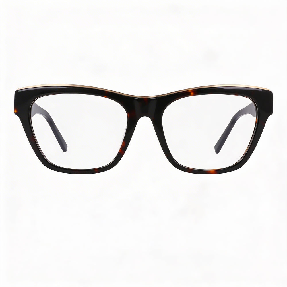 DKNY Classic Women's Dark Tortoise Acetate Frame Sunglasses with Dark Tortoise Polycarbonate Lenses, 54mm