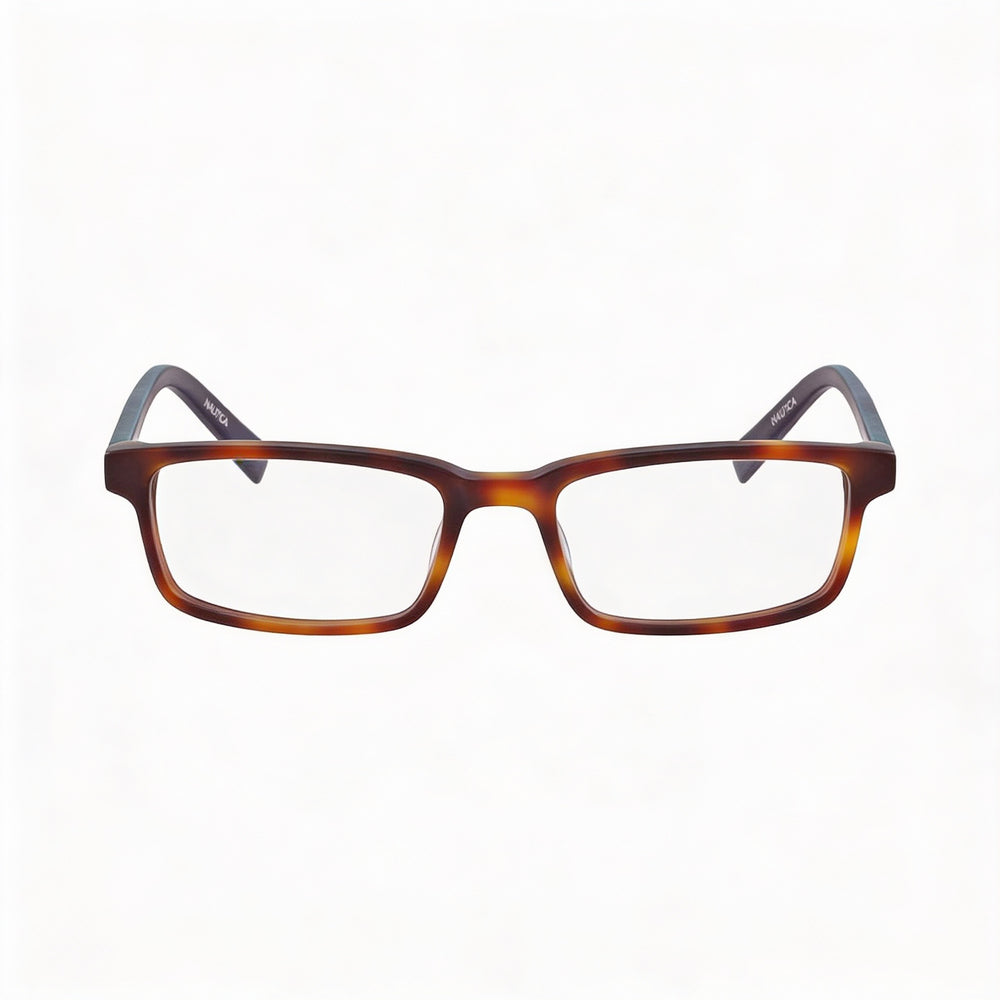 Nautica N 8146 Women's Standard Metal Frame Eyeglasses Matte Soft Tortoise 53-18-140mm