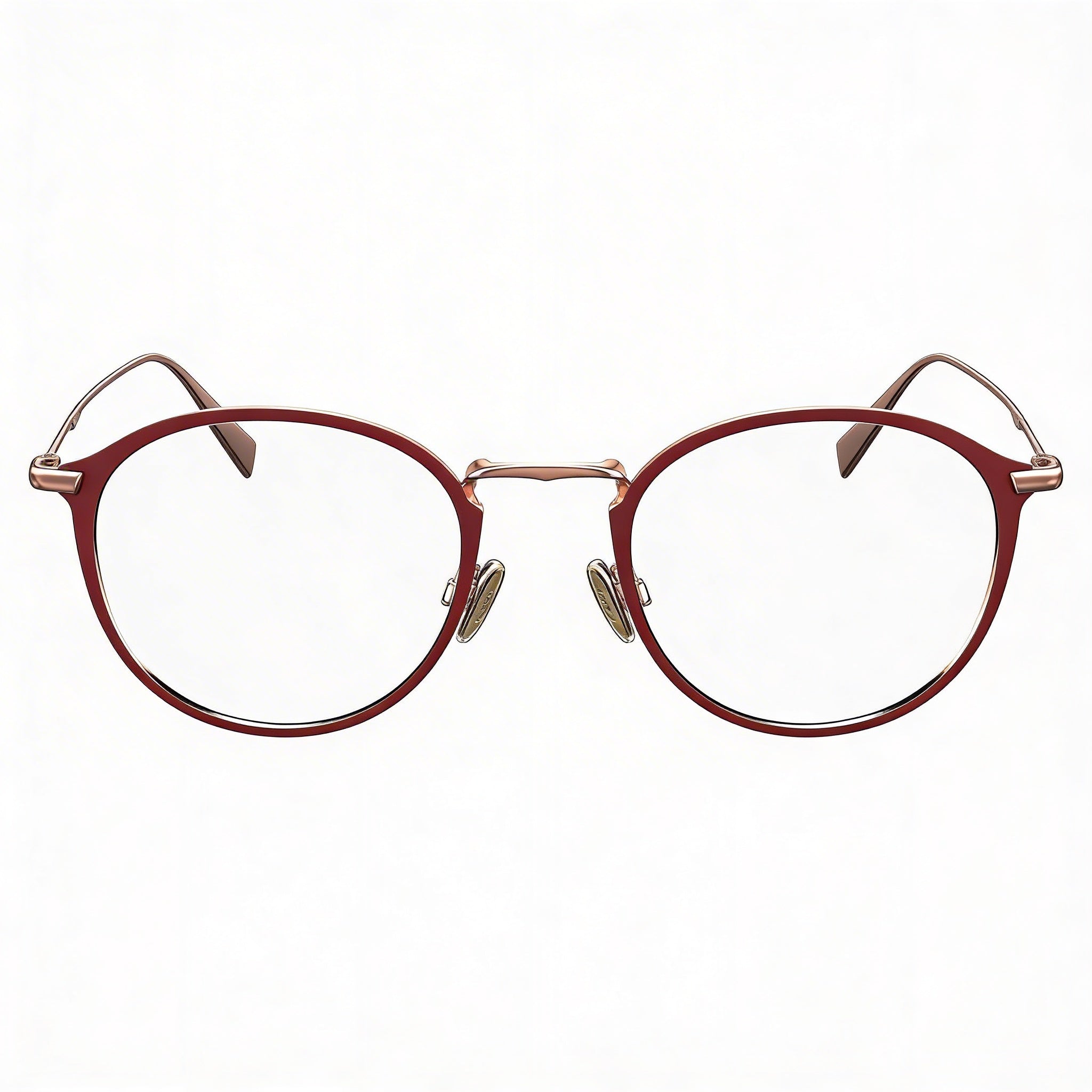 Levi's Lv 5001 Men's Burgundy Metal Eyeglasses 50mm, Photo 2