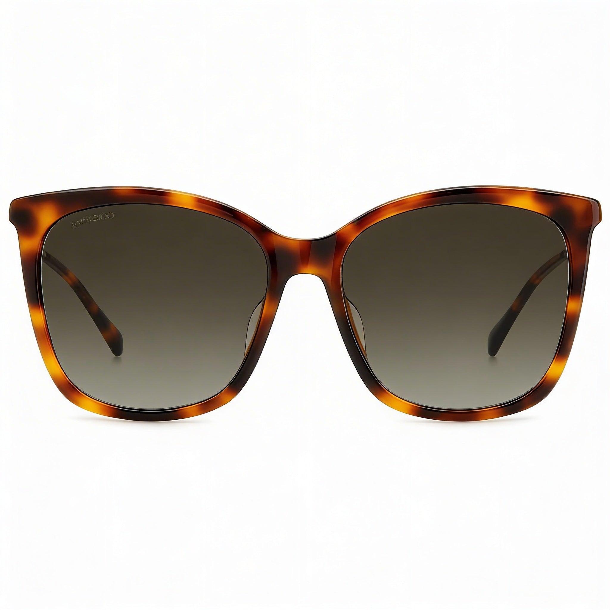 JIMMY CHOO Casual Women's Havana Acetate Full-Rim Butterfly Brown Gradient UV Protected Sunglasses 57mm, Photo 2