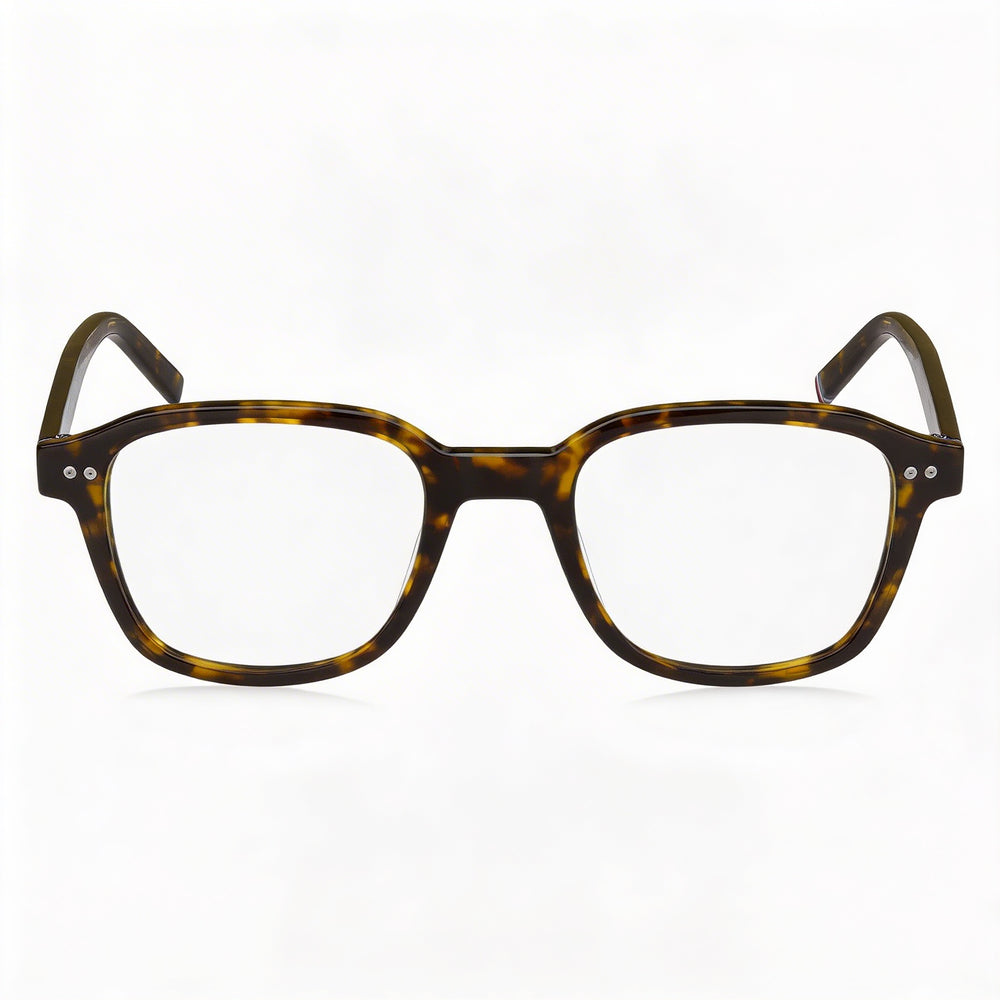 Tommy Hilfiger Modern Unisex Havana Acetate Frame Sunglasses 50mm with Polycarbonate UV Protection Lenses
