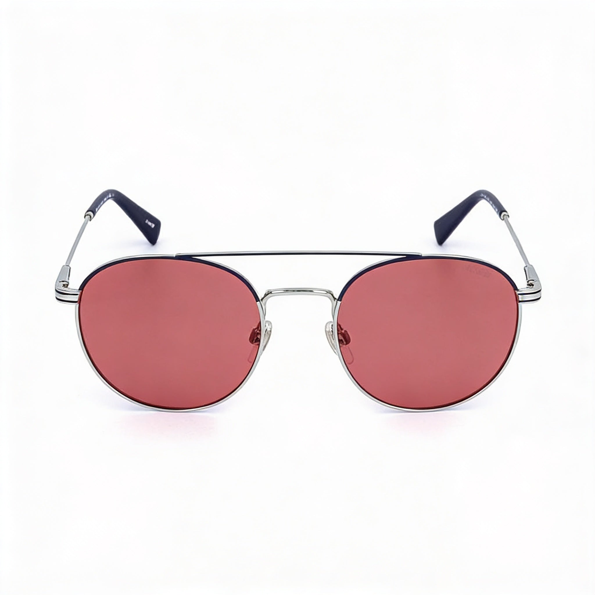 Levi's Lv 1013/S Unisex Pilot Full Rim Sunglasses, Palladium Silver Stainless Steel Frame, 54mm Lens, Photo 1