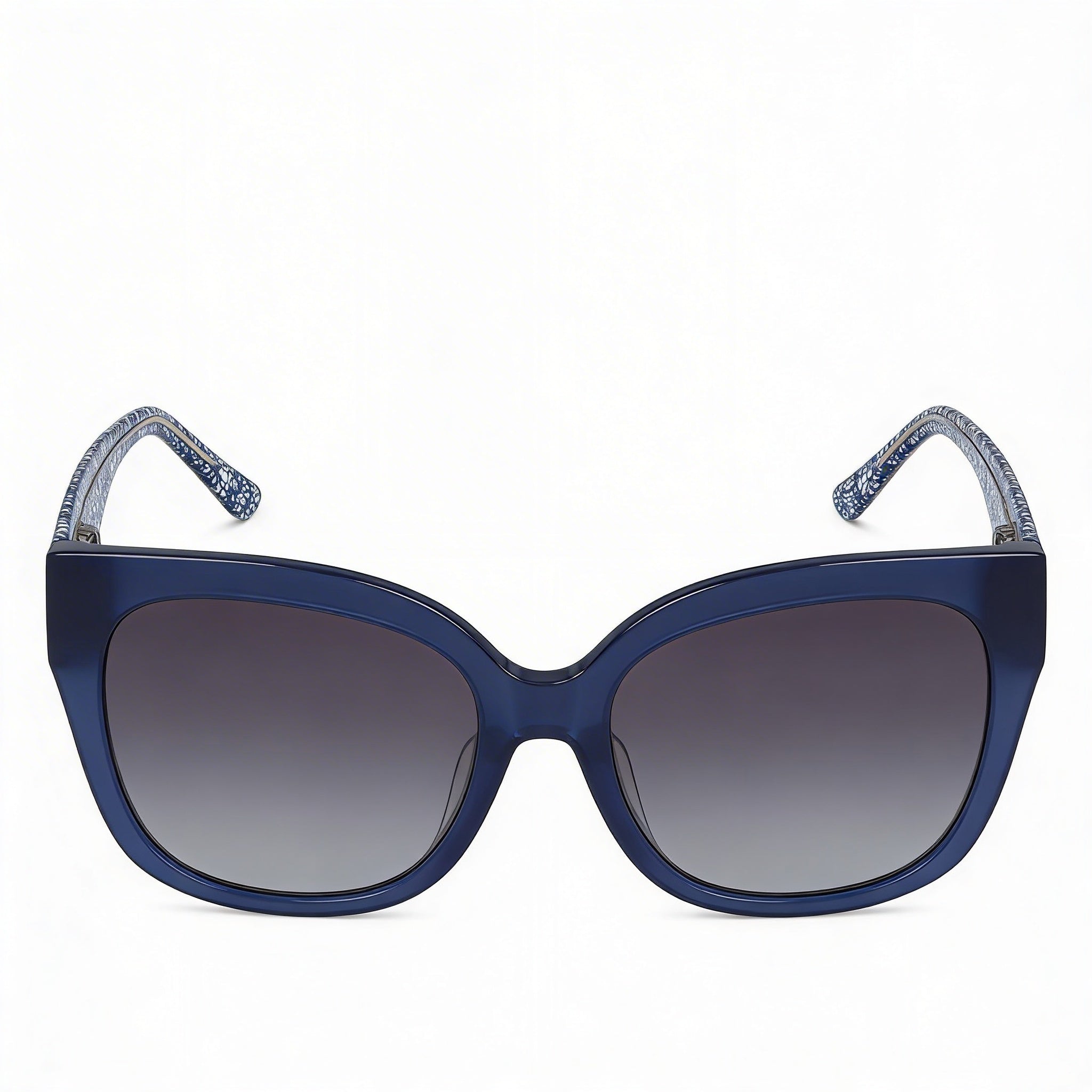 bebe Bb7248 Unisex Navy Crystal Plastic Frame Eyeglasses, UV Protection, Non-Polarized, 56mm, Photo 2