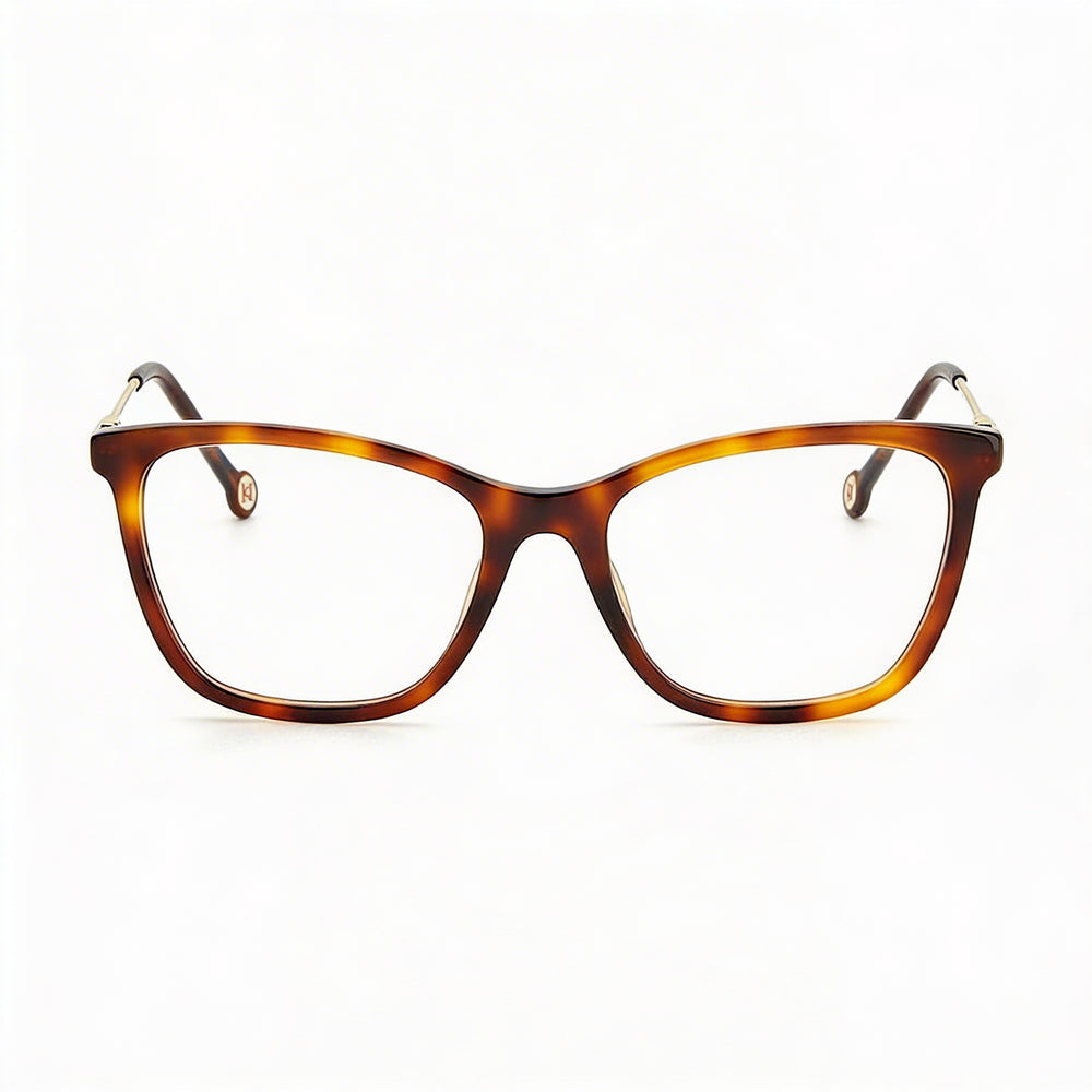 Carolina Herrera Ch 0071 Gafas de Acetato de Montura Completa Ojo de Gato para Mujer en Havana, Talla 54-18-1206