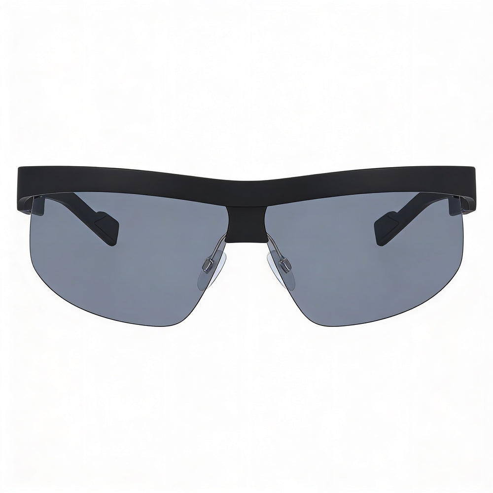 DKNY Classic Women's Black Plastic Grey UV Protection Sunglasses 66-4-140