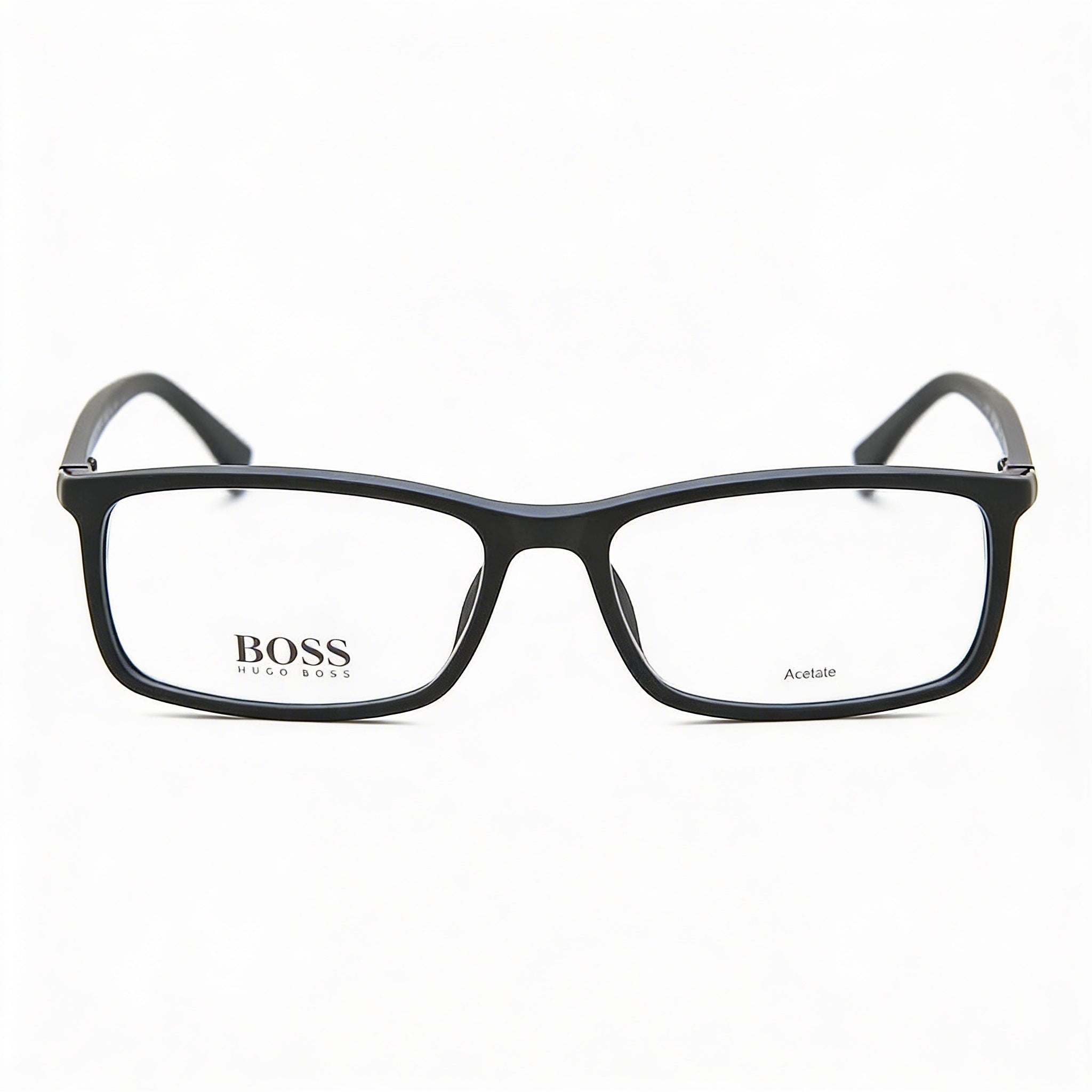 Hugo Boss 0680/It Unisex Sunglasses featuring a Grey Plastic Frame and Grey Polycarbonate Non-Polarized Lenses, 55mm, Photo 2