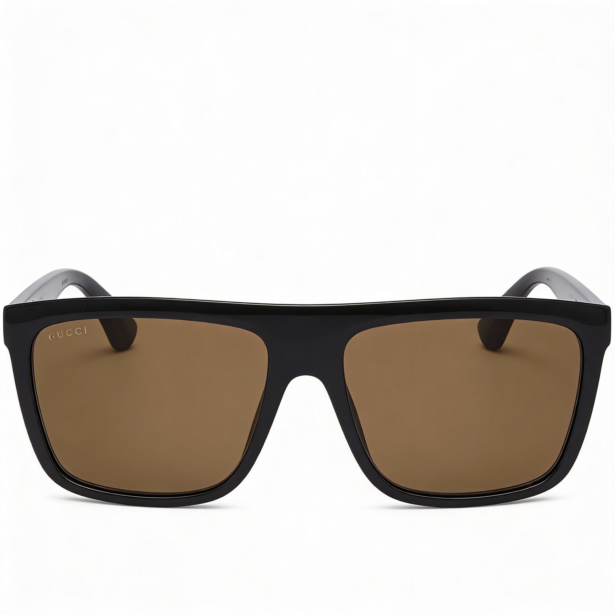 Gucci Gucci Logo GG0748S Women's Black-brown Injected Plastic UV Protection Sunglasses 59mm, Photo 1
