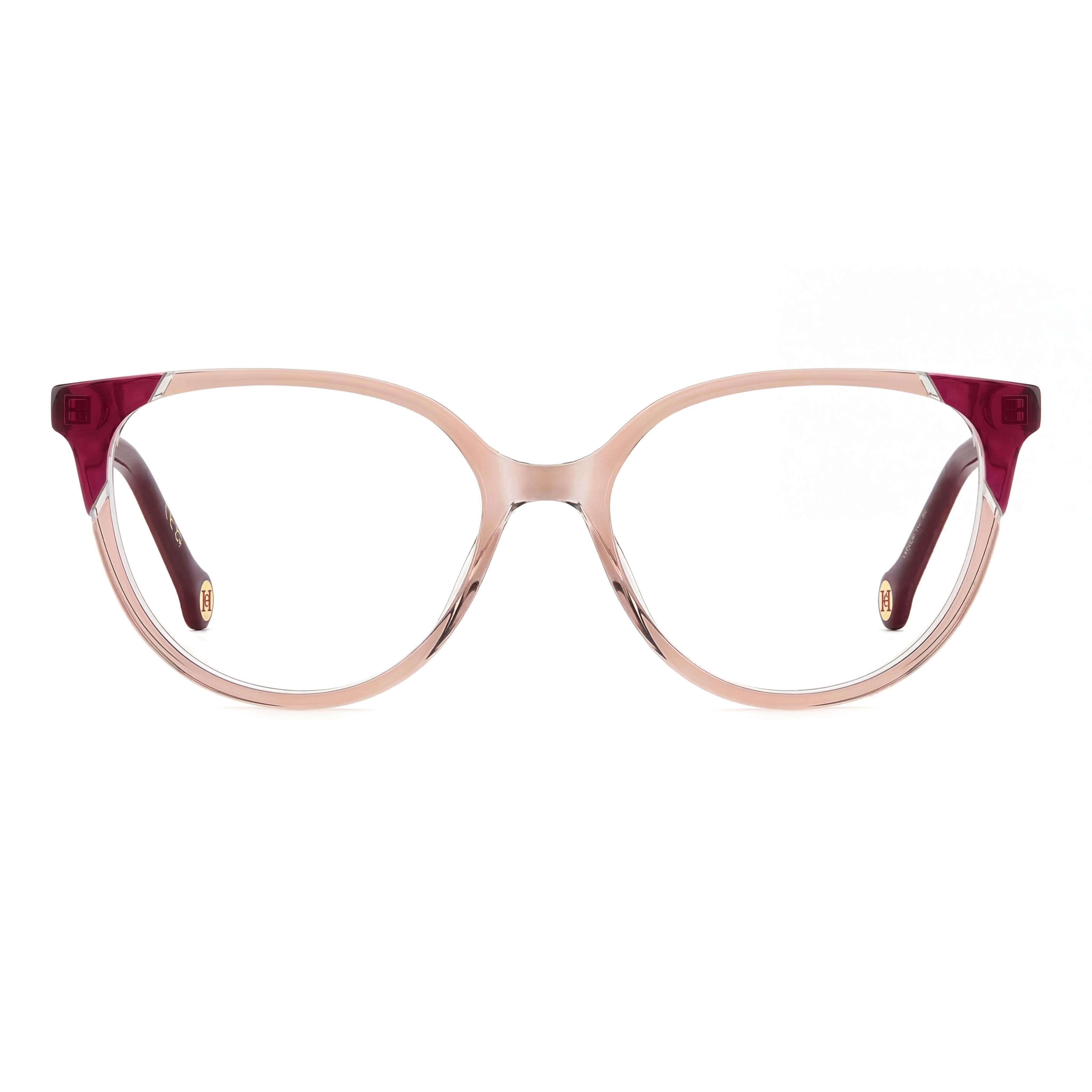 Carolina Herrera Gafas Rosadas Modernas para Mujer Puente 16mm Varilla 145mm, Photo 2