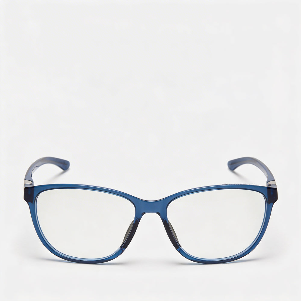 Under Armour Modern Women's Polyamide Frame Polycarbonate Lens Blue Crystal Sunglasses 54mm