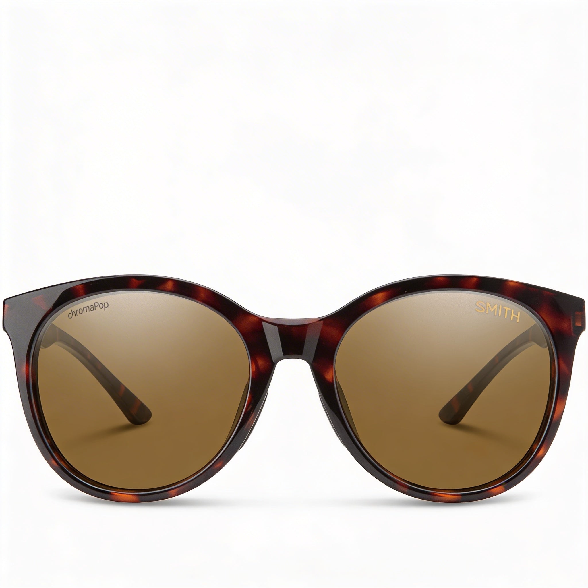 SMITH Bayside Unisex Tortoise Rilsan Clear Frame Sunglasses with Polarized ChromaPop Brown Lenses 54mm, Photo 3