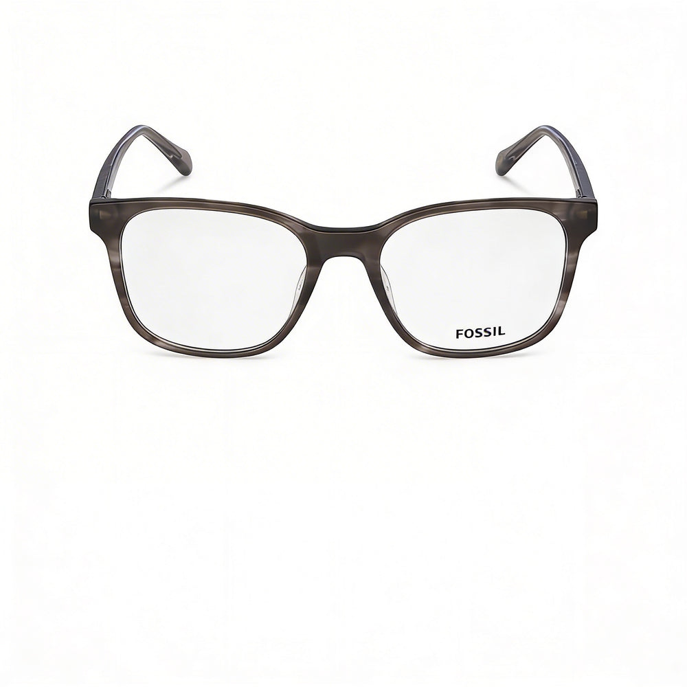 Gafas de sol Fossil Fos 7135/G unisex, montura de plástico, lentes de policarbonato no polarizadas, color cuerno gris, 53 mm