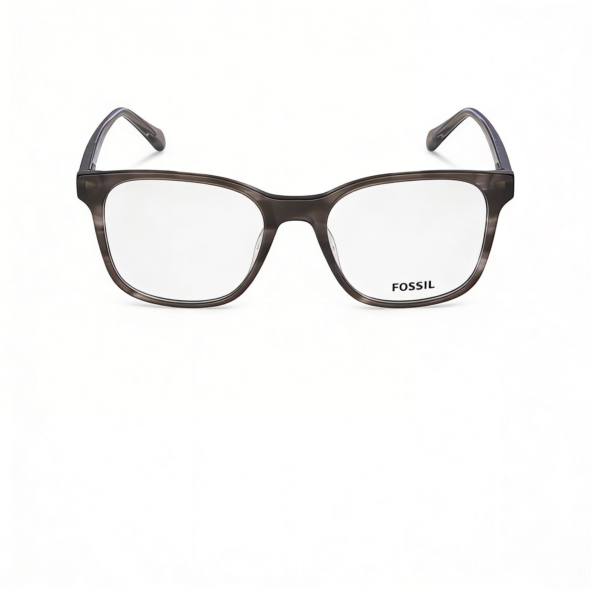 Fossil Fos 7135/G Plastic Frame, Polycarbonate Non-Polarized Lenses, Grey Horn, Unisex 53mm Sunglasses, Photo 2