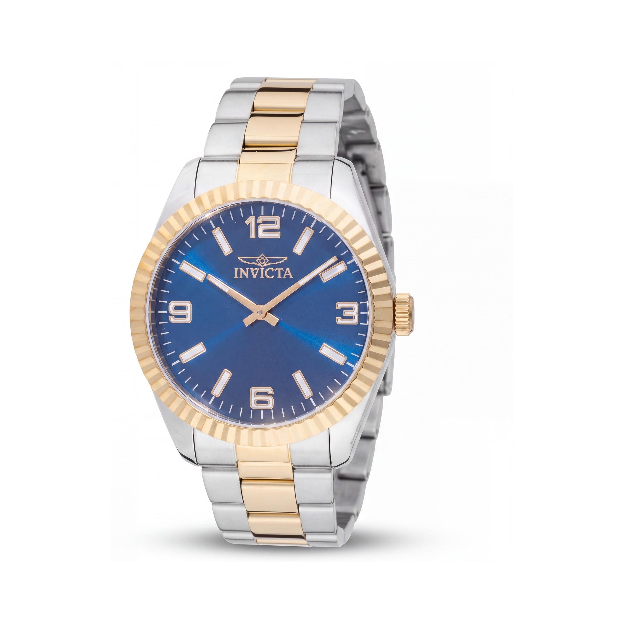 Invicta Specialty 49678 Men's Quartz Watch with Blue Dial, Stainless Steel Case and Bracelet, 43mm, Photo 1