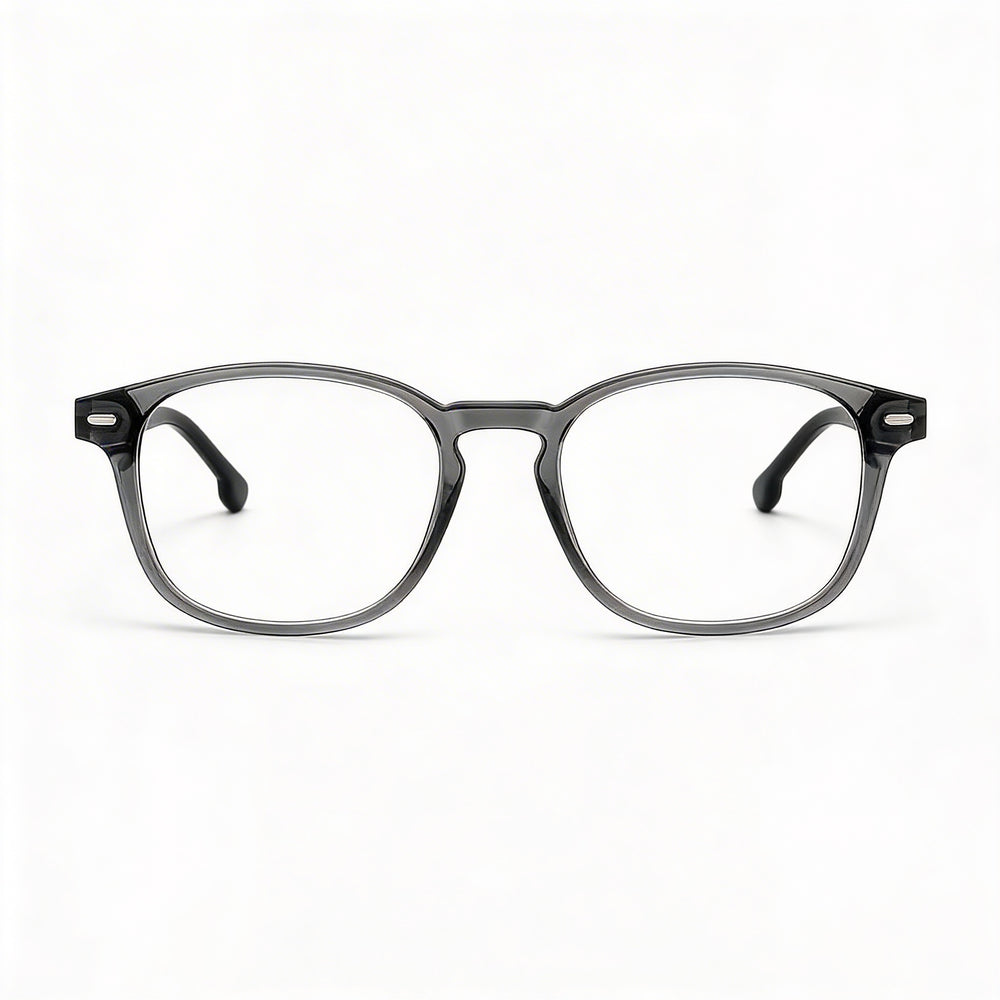 Gafas Carrera de Diseño Moderno Unisex de Propionato, Color Gris y Negro, Ancho de Lente 49mm