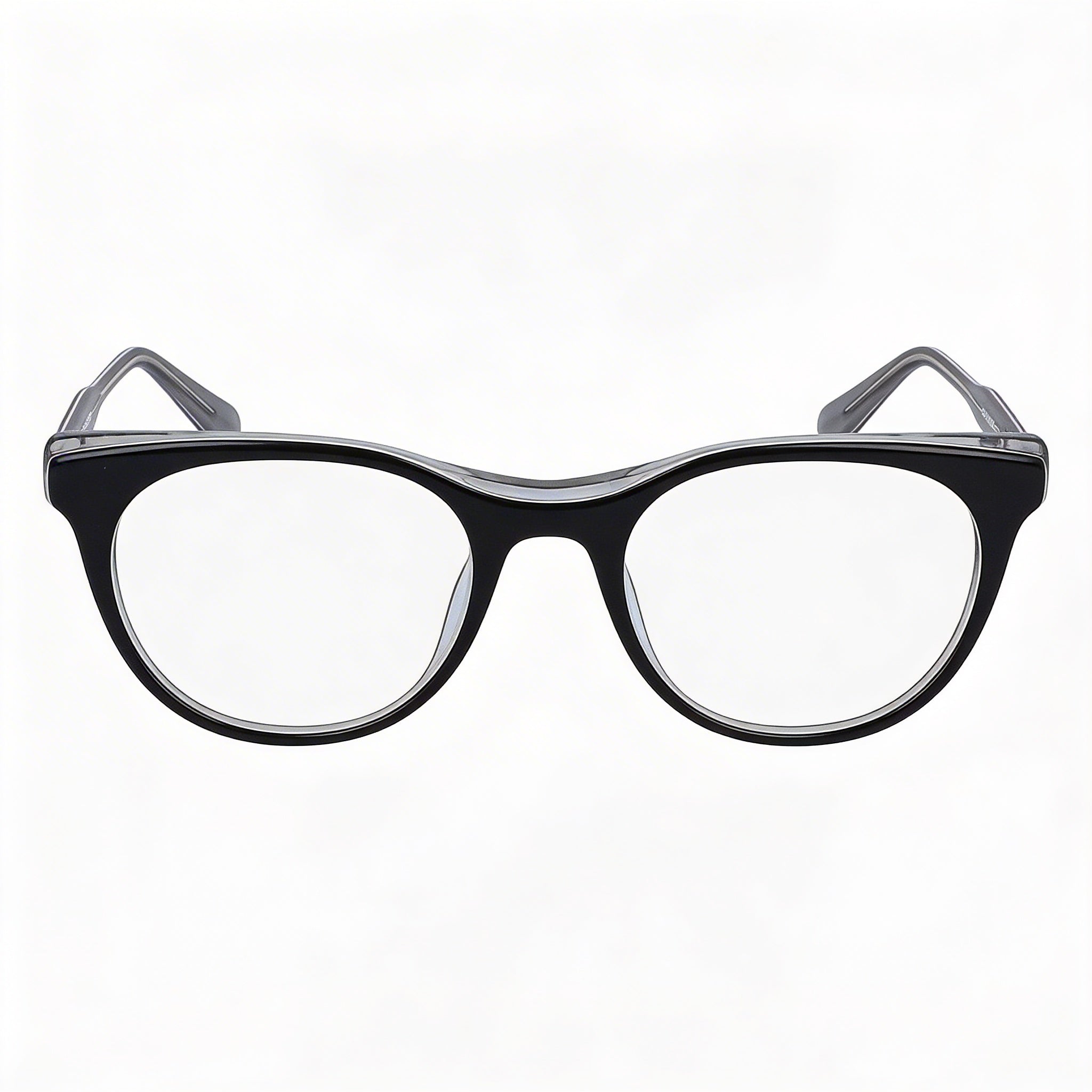 Calvin Klein Ckj19107 Women's Black Crystal Smoke Acetate Frame Polycarbonate Lenses Eyewear 52mm, Photo 2