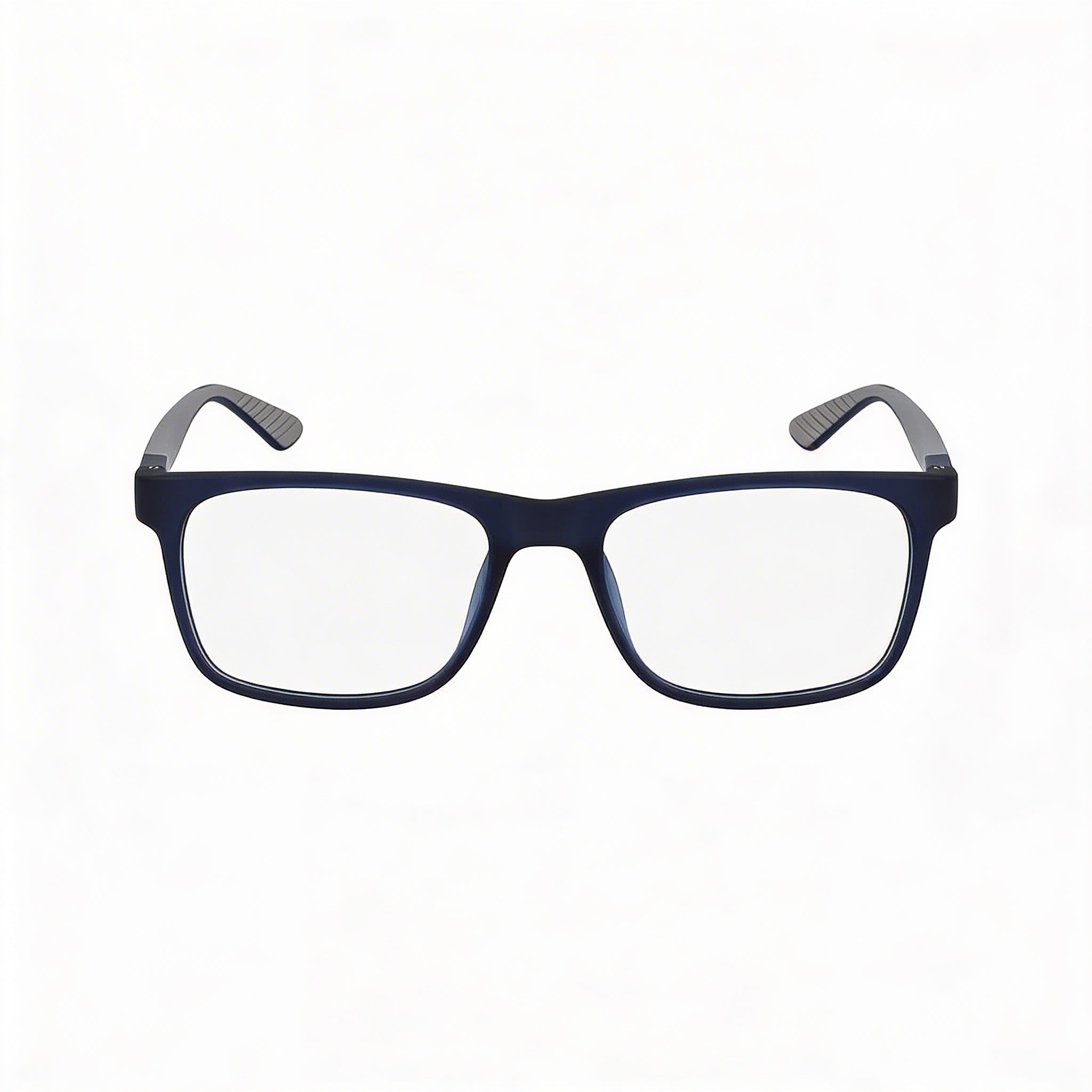 Calvin Klein UNPOLARIZED Men's Matte Crystal Navy Plastic Frame Eyeglasses with Polycarbonate Lenses 52mm, Photo 2