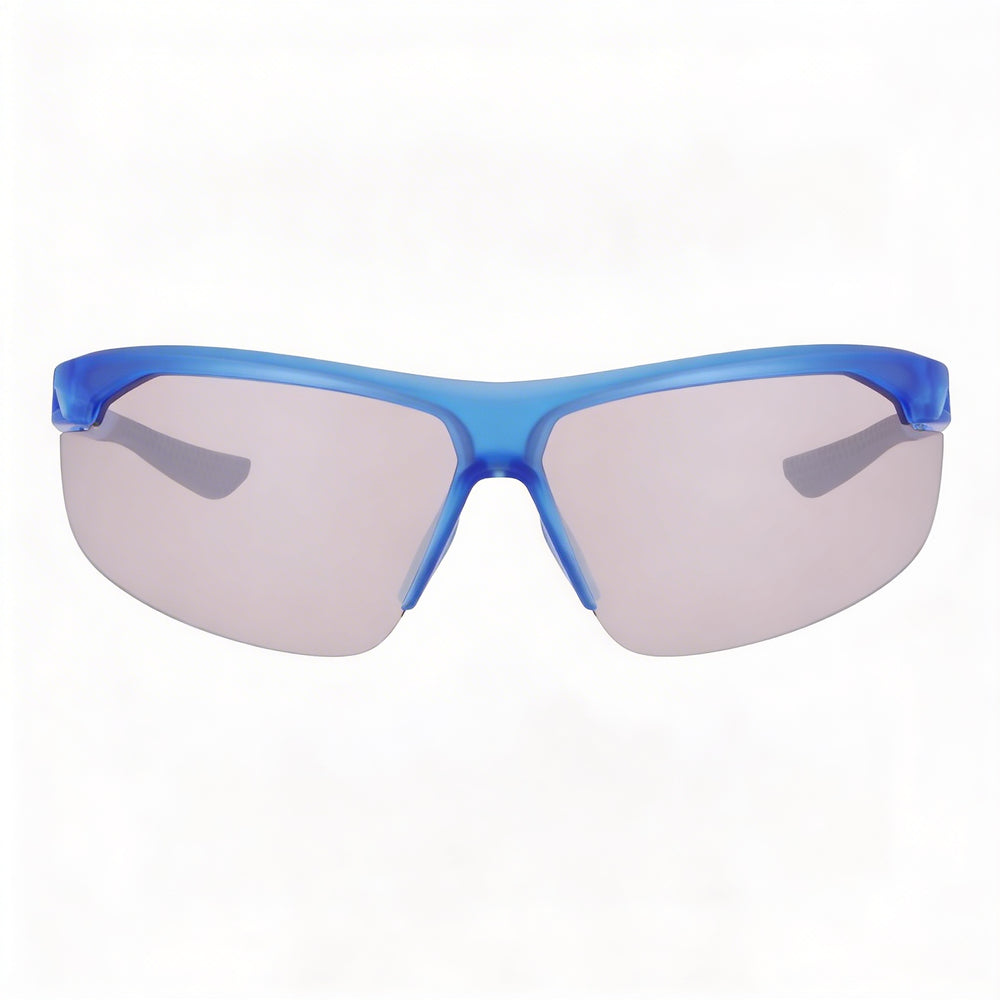 Gafas de sol multicolores Nike Modern inyectadas no polarizadas para hombre con lentes de espejo cromadas mate 75-7-135