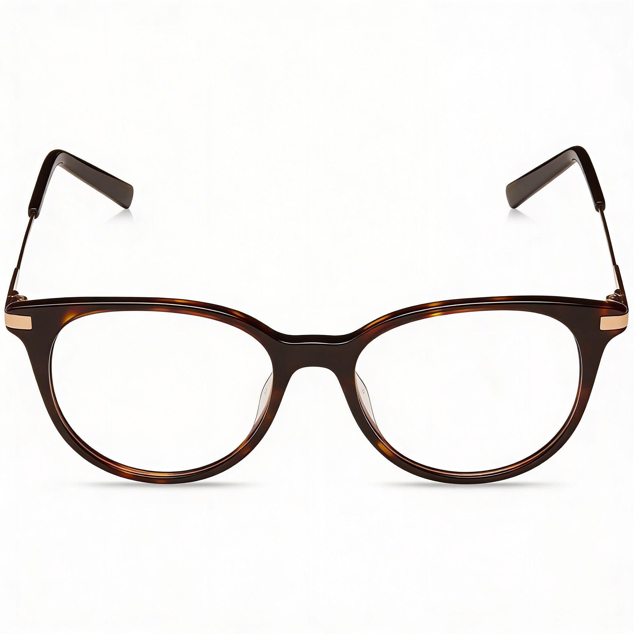 Gafas de sol Polaroid para mujer, ovaladas modificadas, de plástico, graduables, color Dunkel Havana Hell Gold, 49 mm, Photo 1